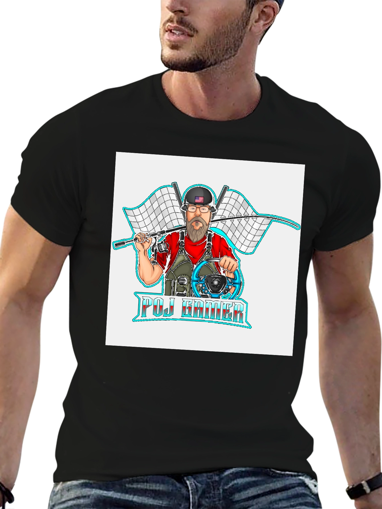POD Gamer T-Shirt - Unique Design