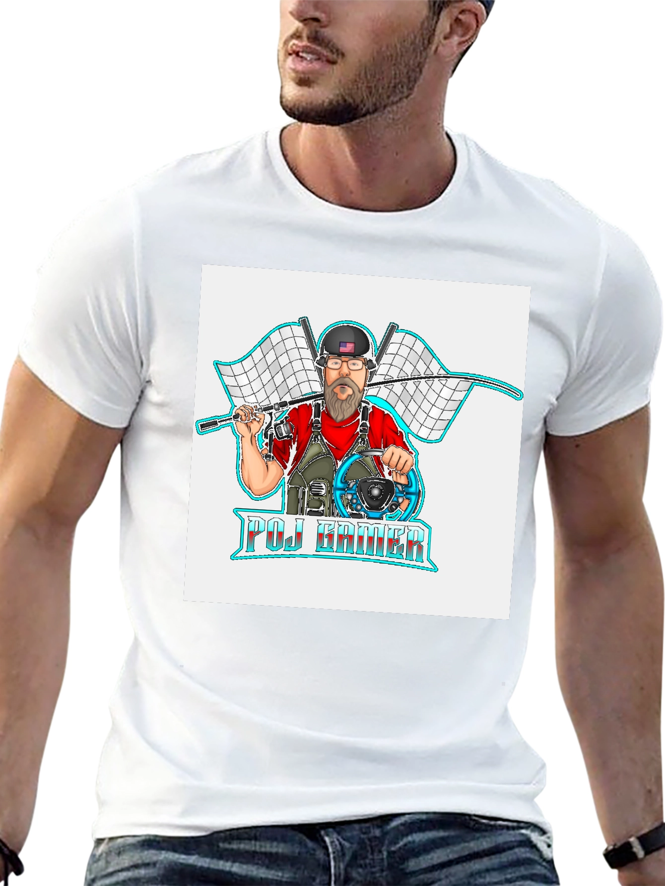 POD Gamer T-Shirt - Unique Design