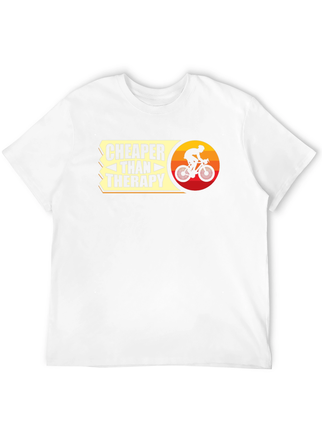 Cheaper Than Therapy Cycling T-Shirt