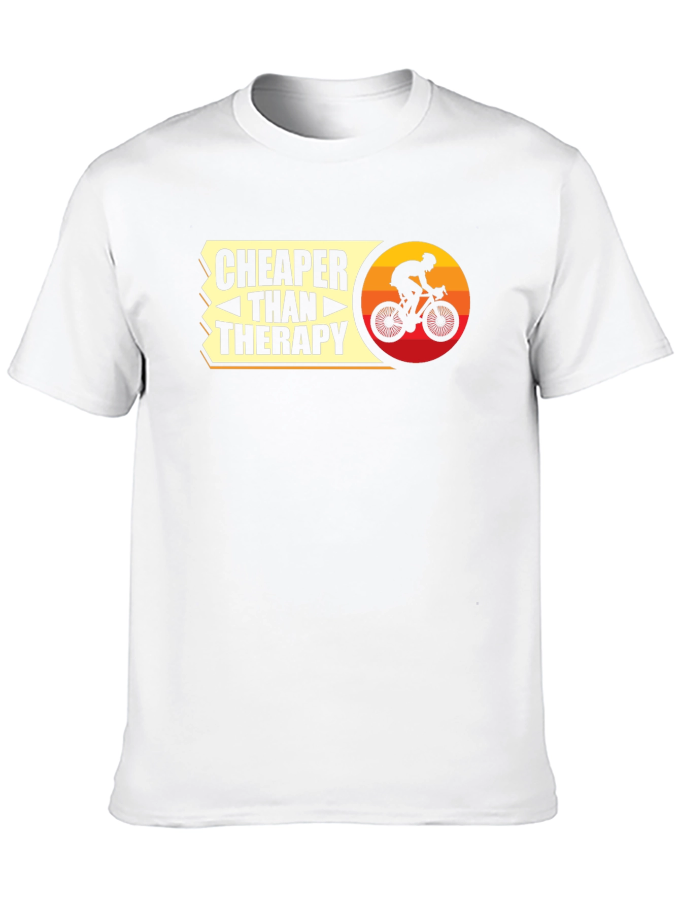 Cheaper Than Therapy Cycling T-Shirt