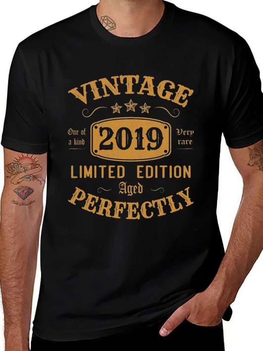 Vintage 2019 Limited Edition Aged Perfectly T-Shirt