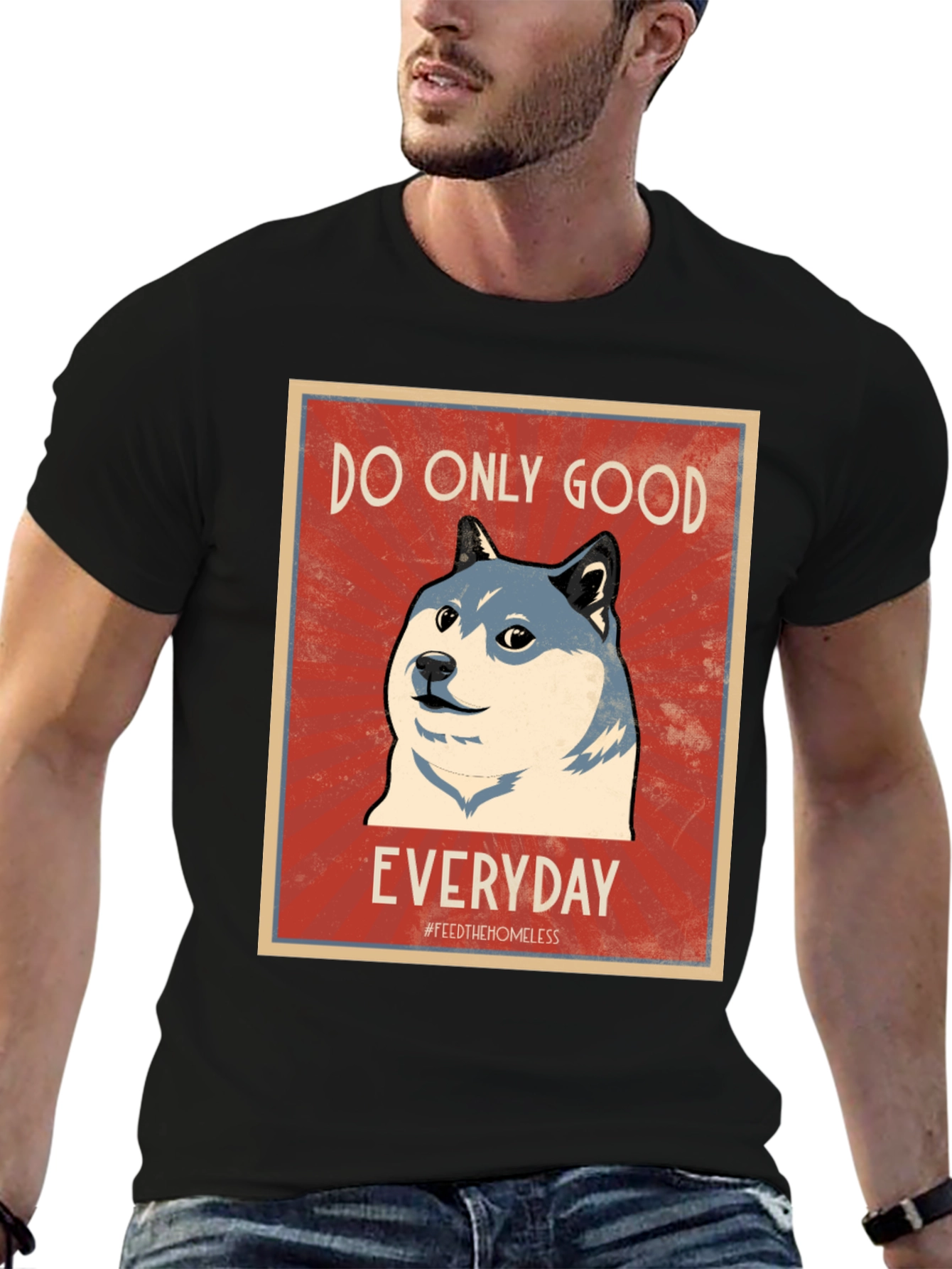 Do Only Good Everyday T-Shirt Doge Meme