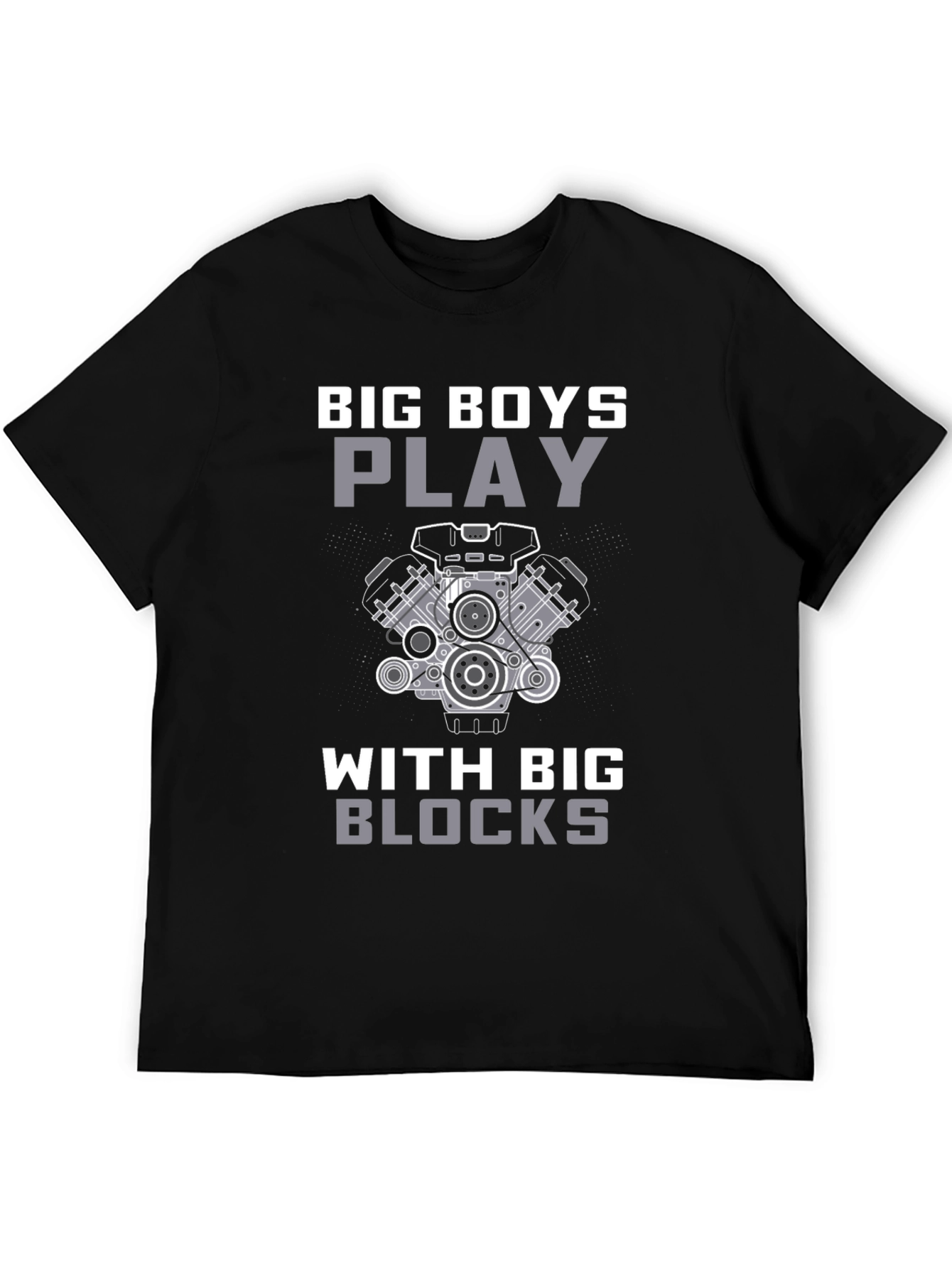 Big Boys Play T-Shirt - Automotive Enthusiast