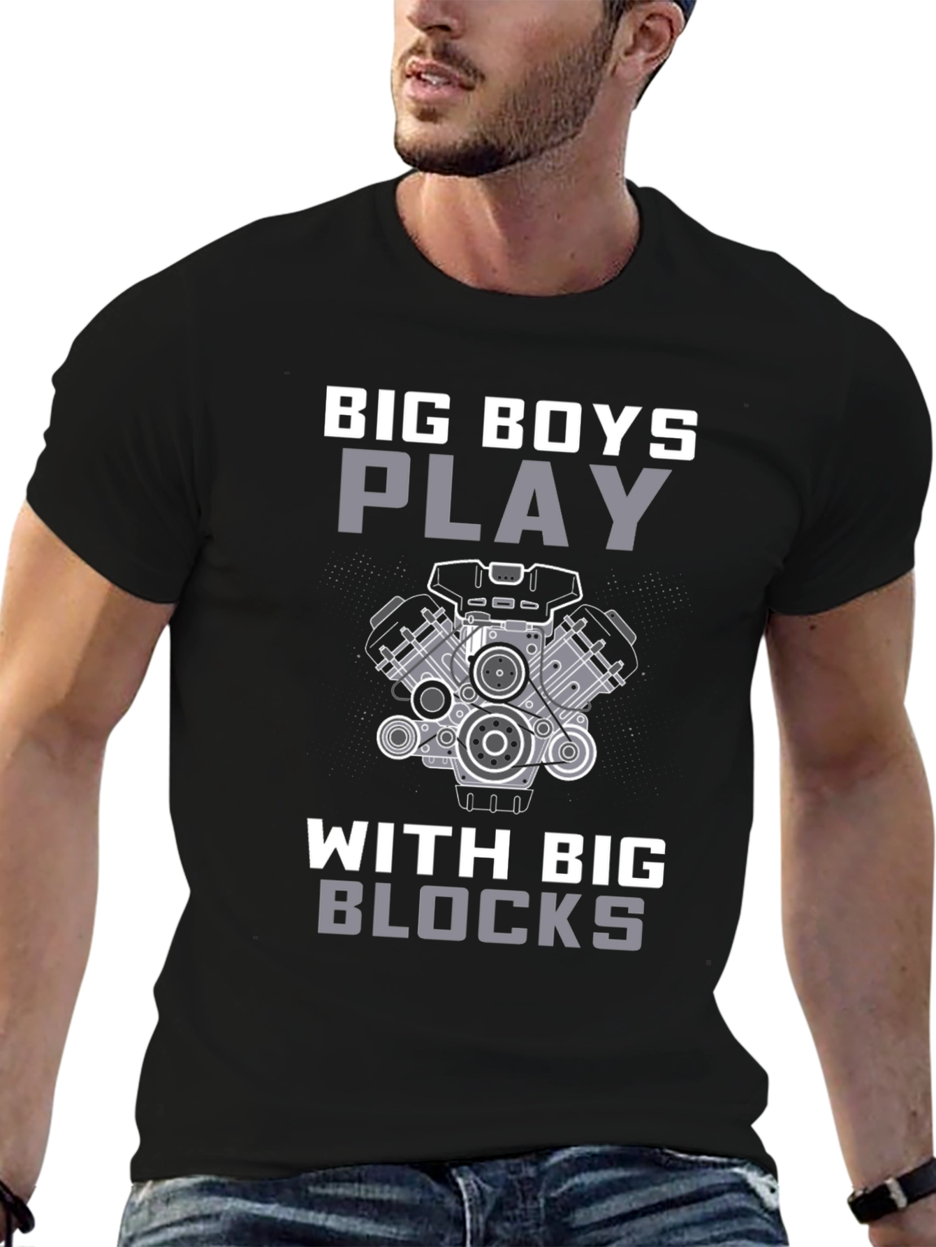 Big Boys Play T-Shirt - Automotive Enthusiast