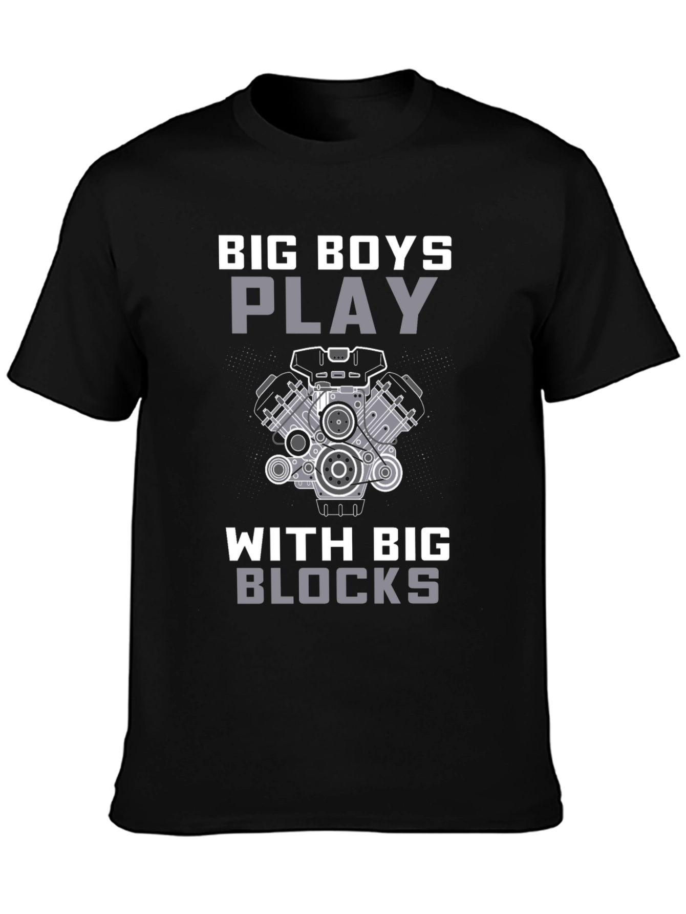 Big Boys Play T-Shirt - Automotive Enthusiast