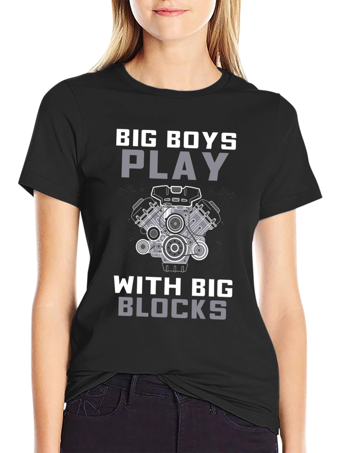 Big Boys Play T-Shirt - Automotive Enthusiast