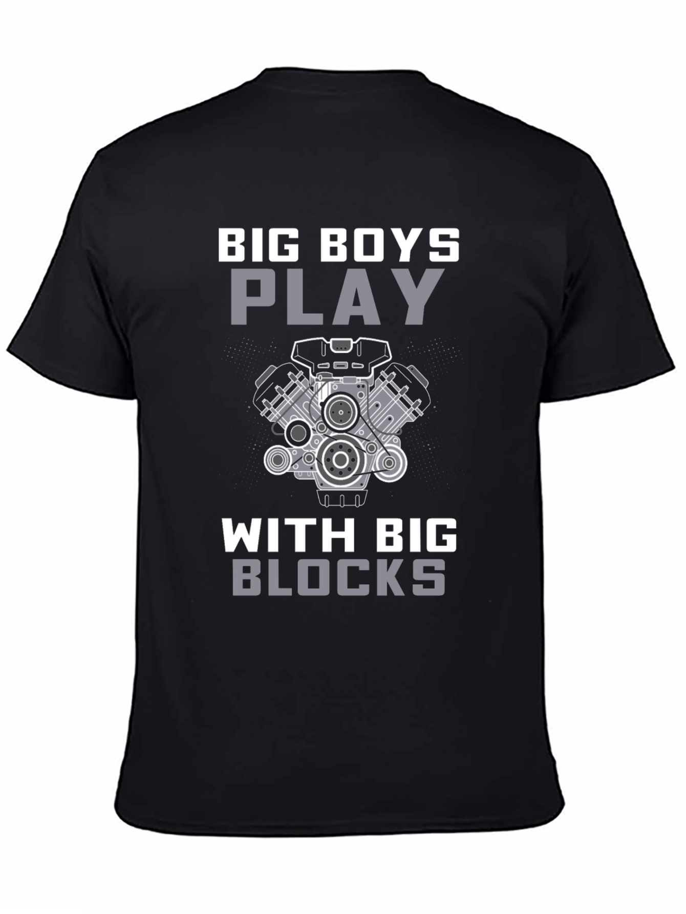 Big Boys Play T-Shirt - Automotive Enthusiast