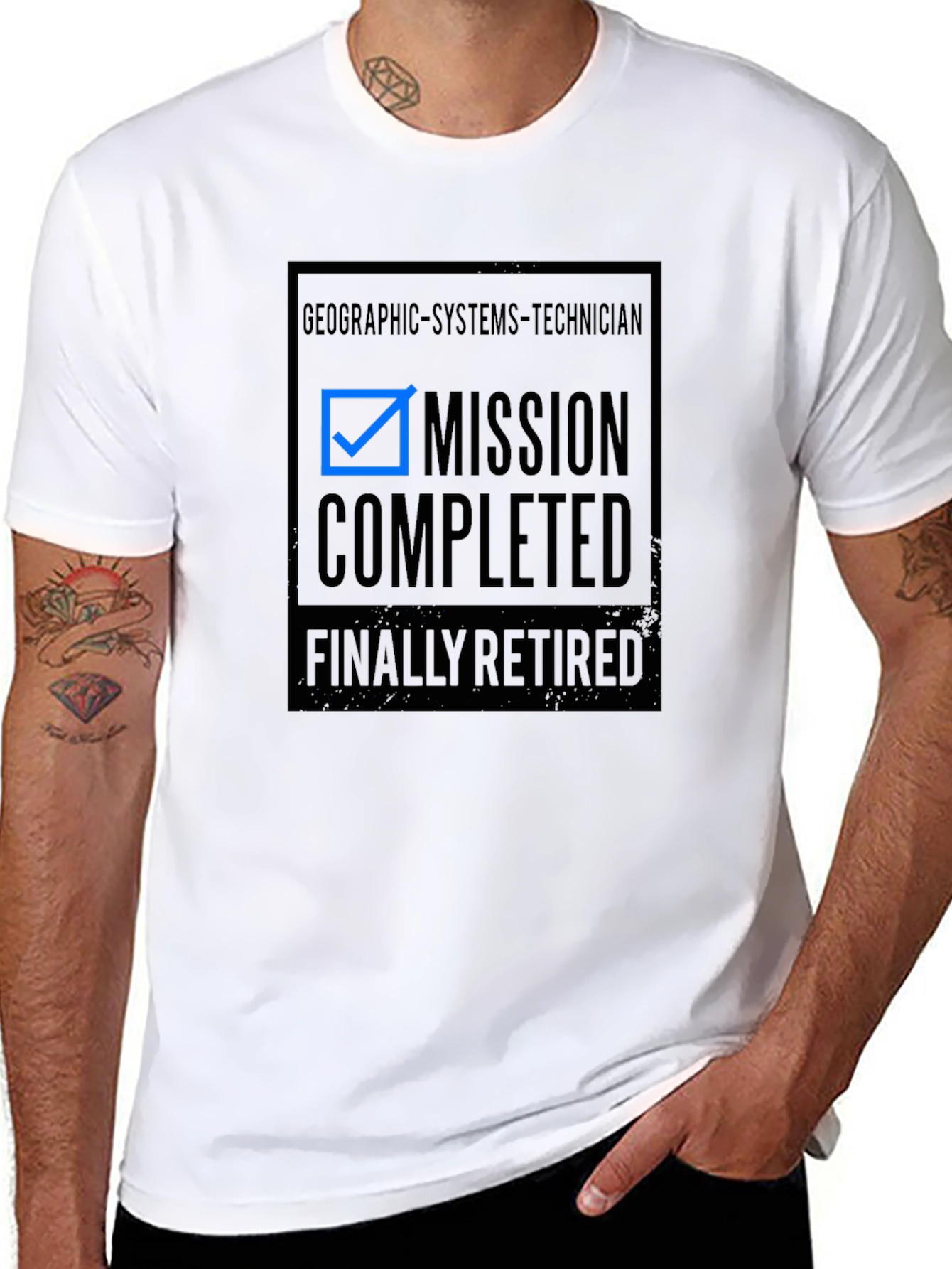 Mission Completed Retired Tee