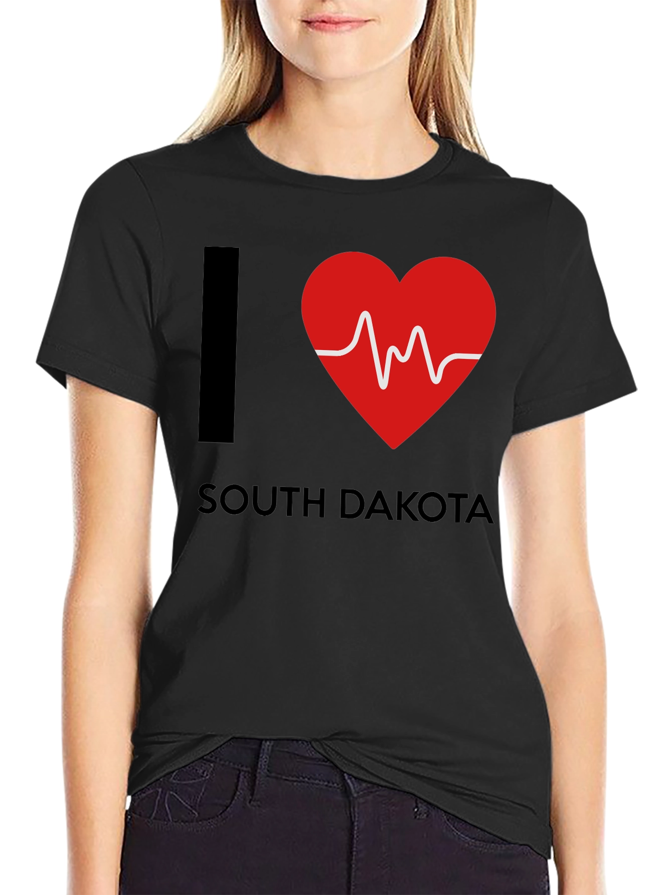 I Heart South Dakota Graphic T-Shirt