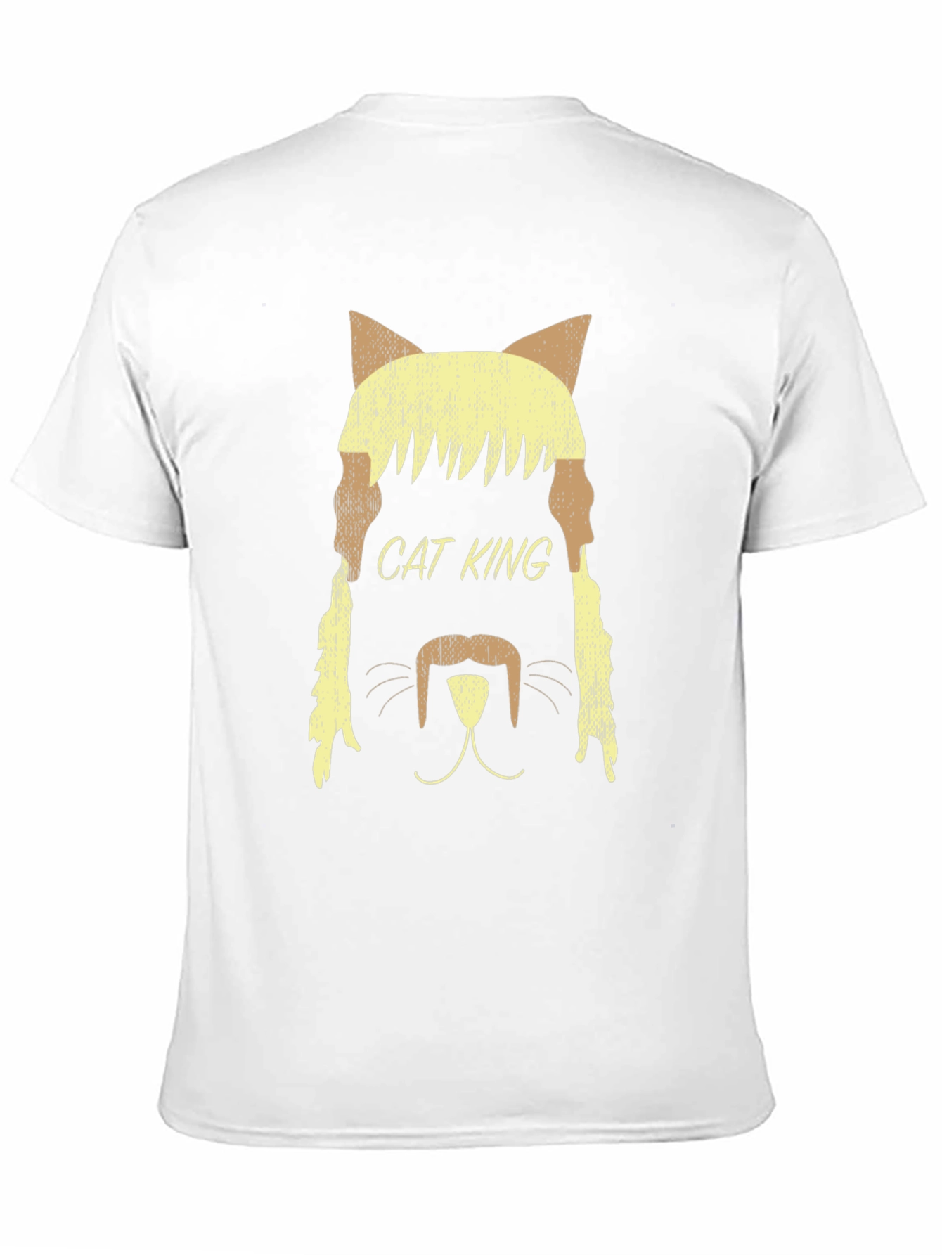 Cat King Graphic Tee - Black T-Shirt