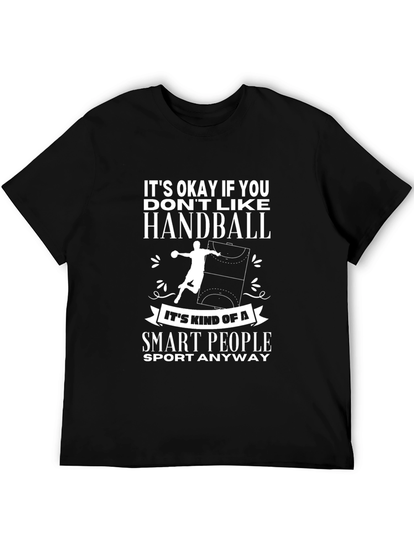 Handball Smart People T-Shirt - Novelty Graphic Tee