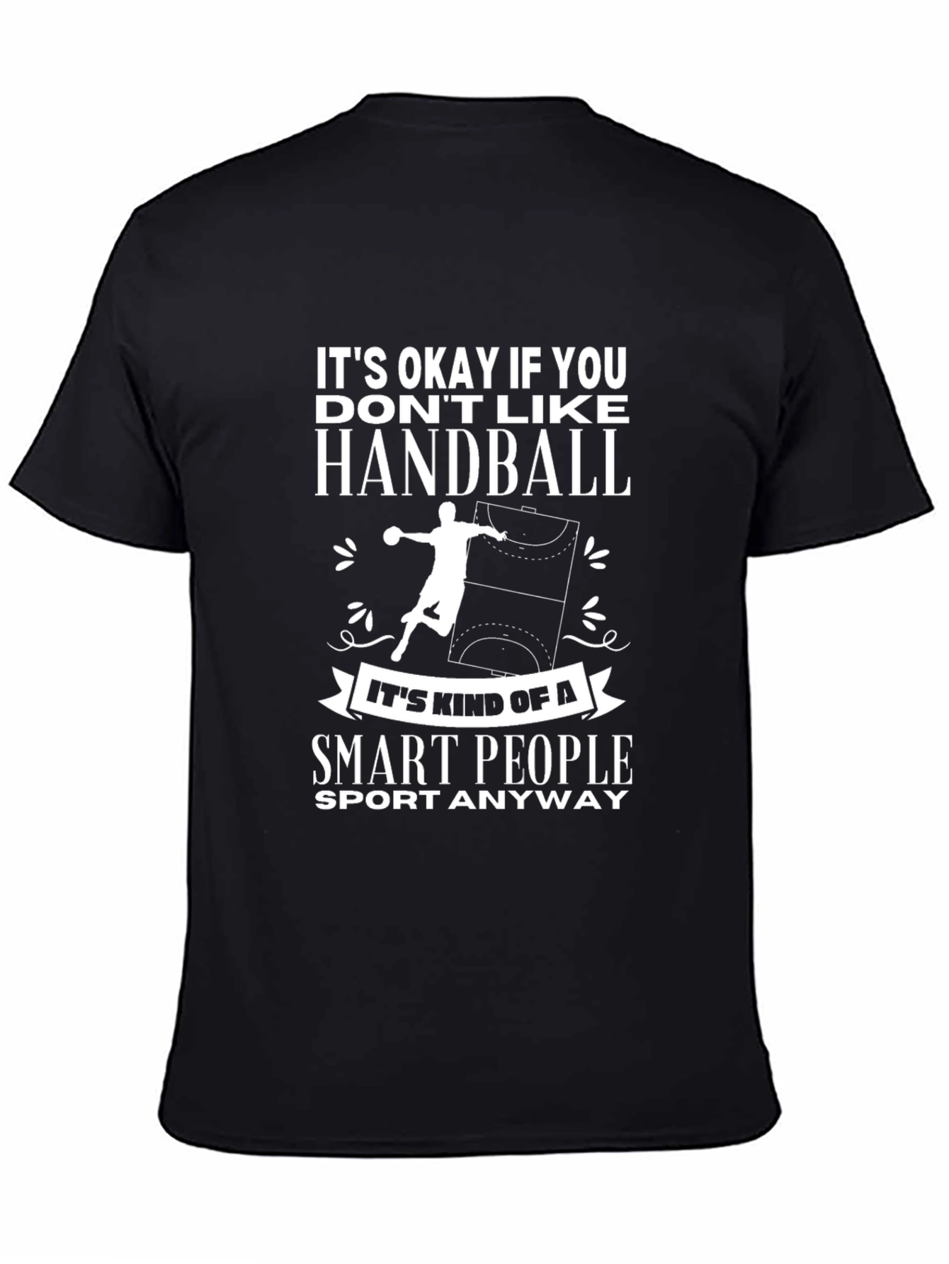 Handball Smart People T-Shirt - Novelty Graphic Tee