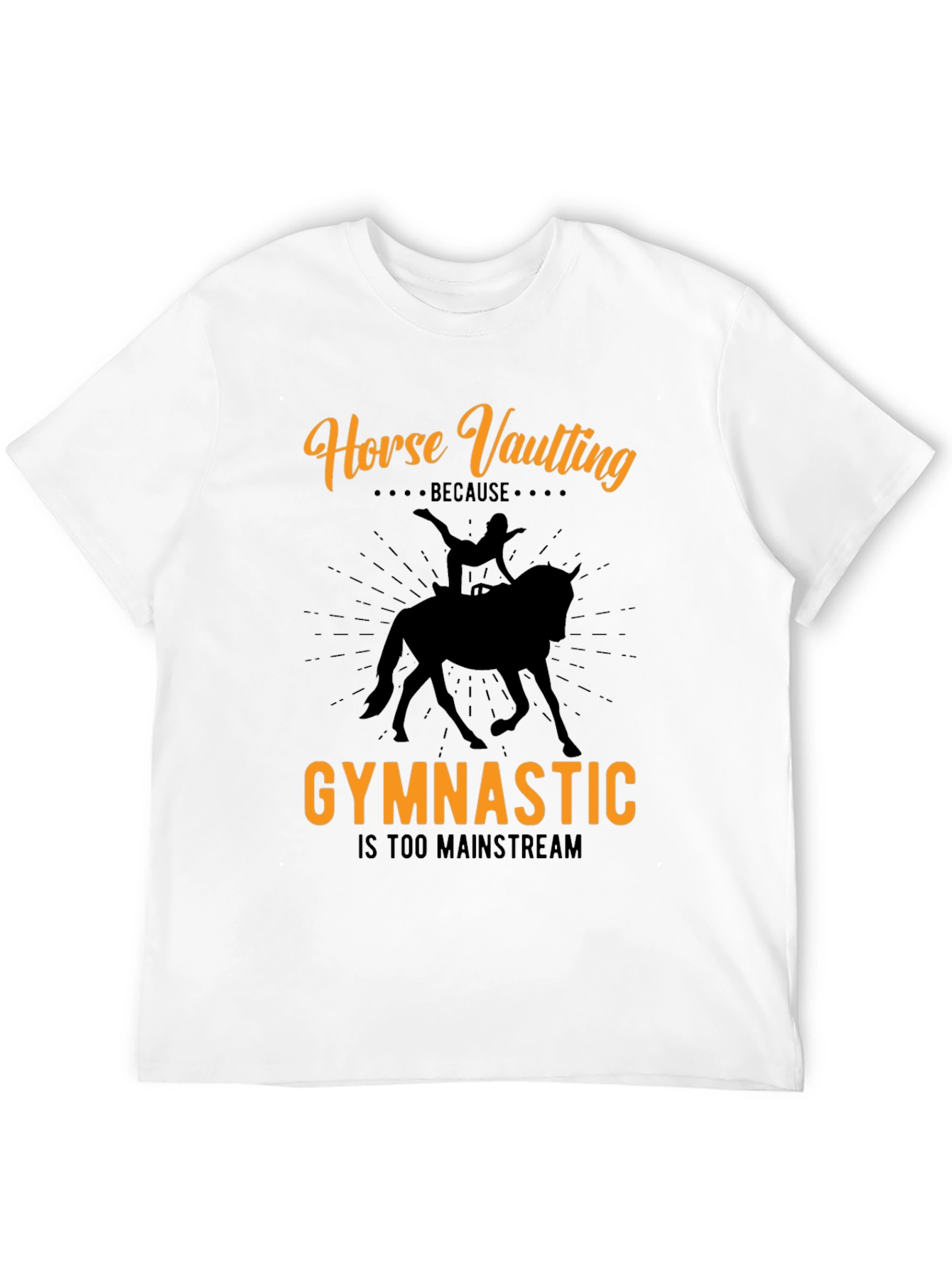 Horse Vaulting Graphic Tee
