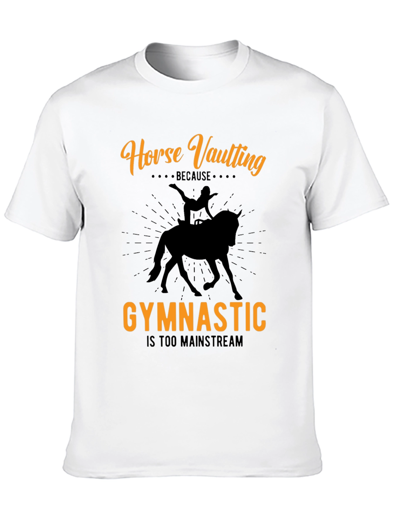 Horse Vaulting Graphic Tee