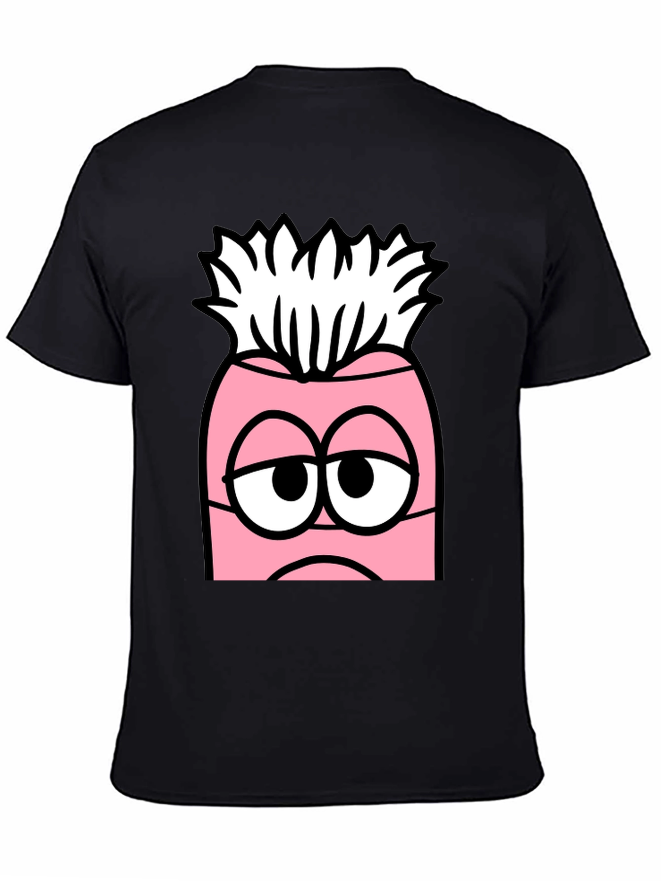 Sad Pink Character T-Shirt