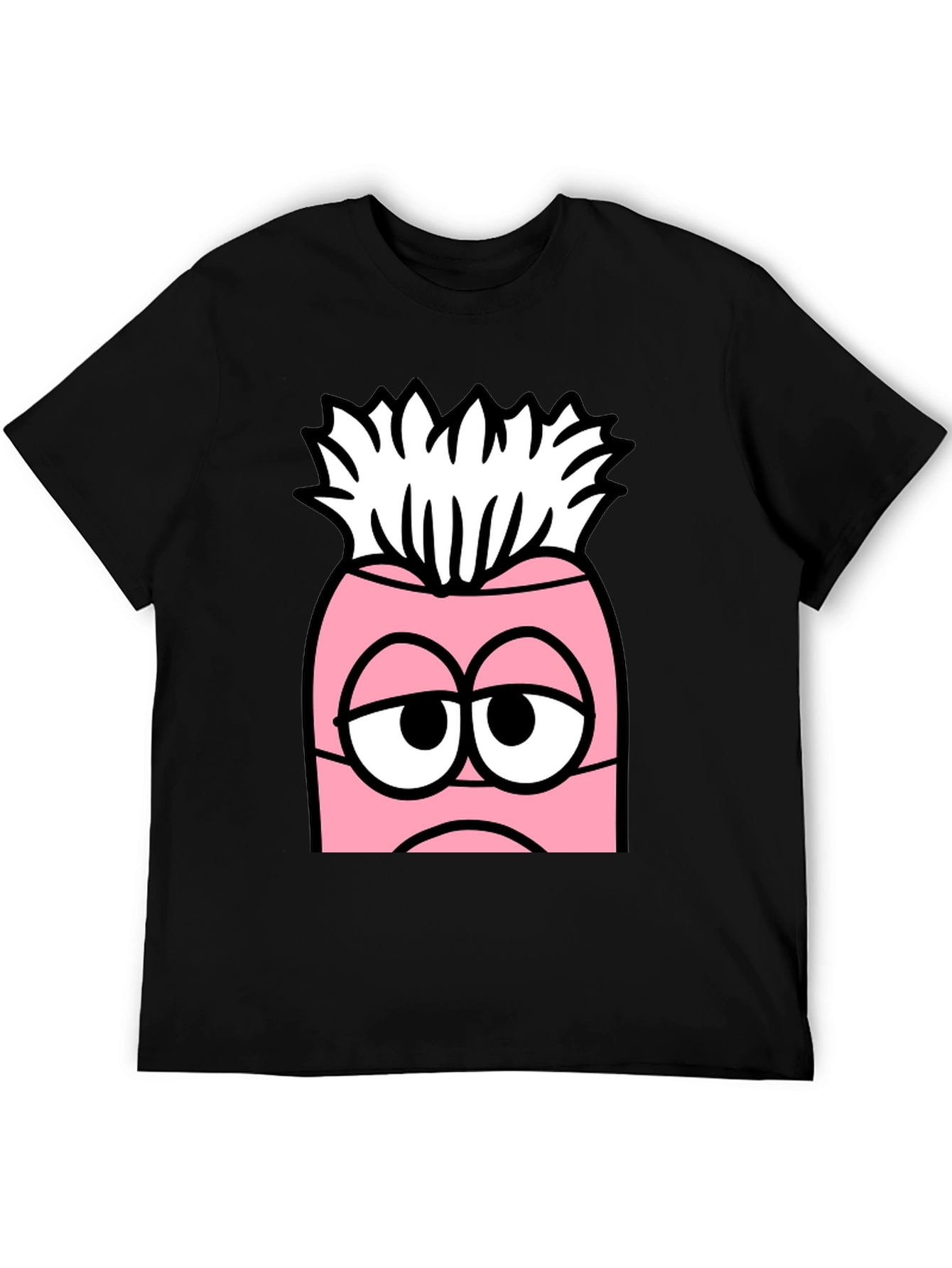 Sad Pink Character T-Shirt