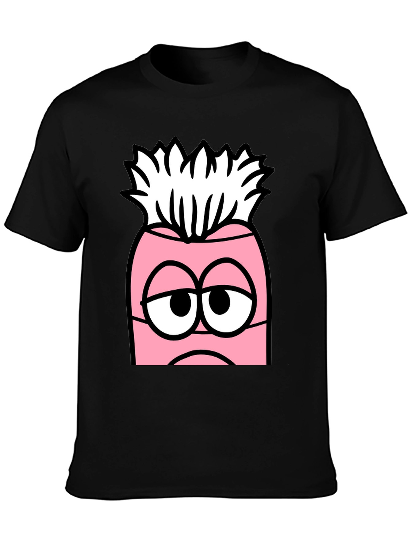 Sad Pink Character T-Shirt