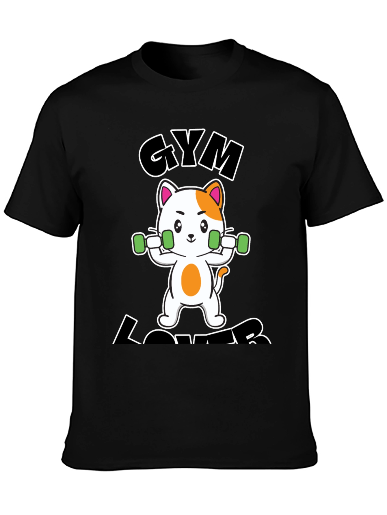 Gym Lover Cat T-Shirt