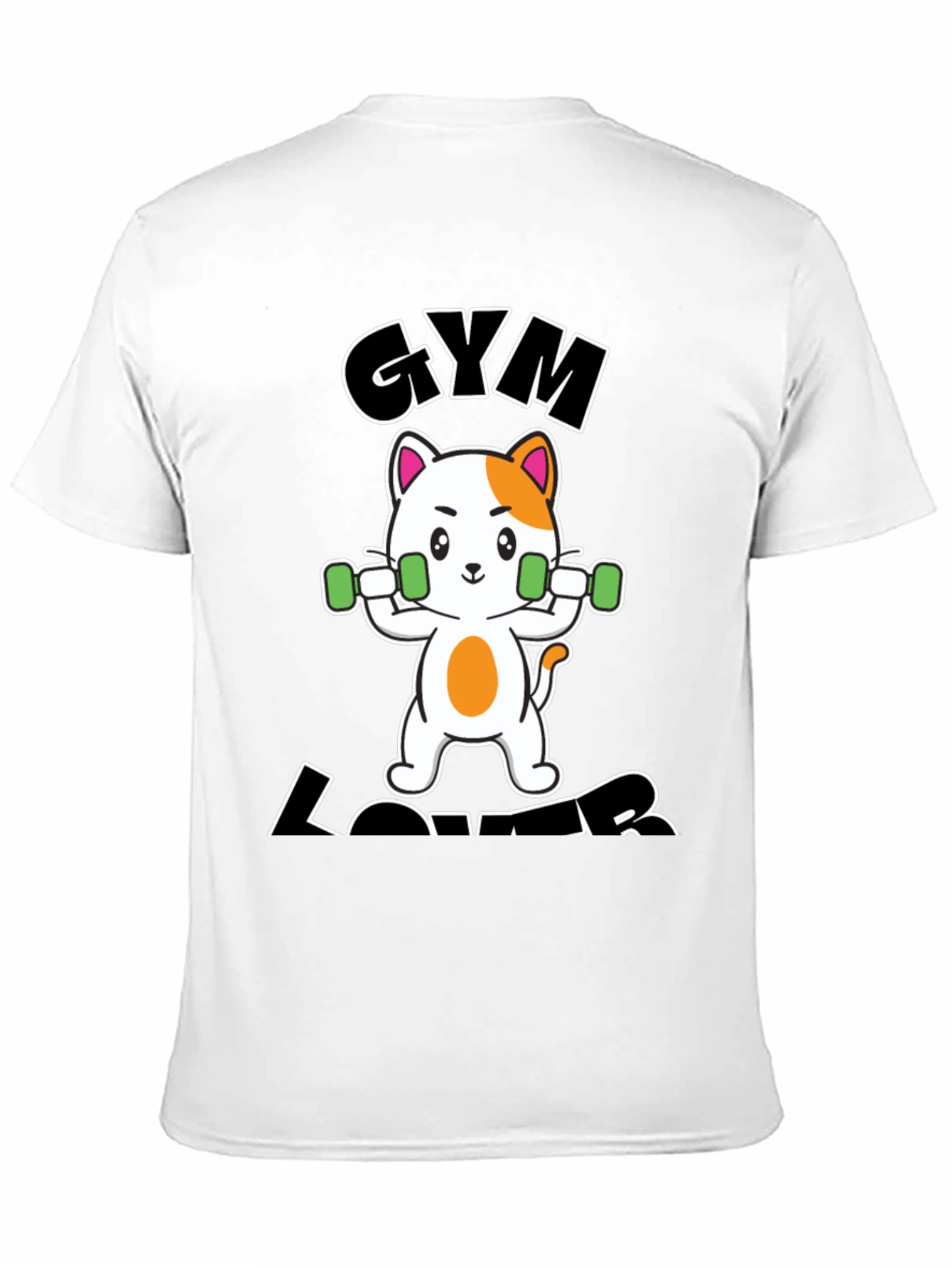 Gym Lover Cat T-Shirt