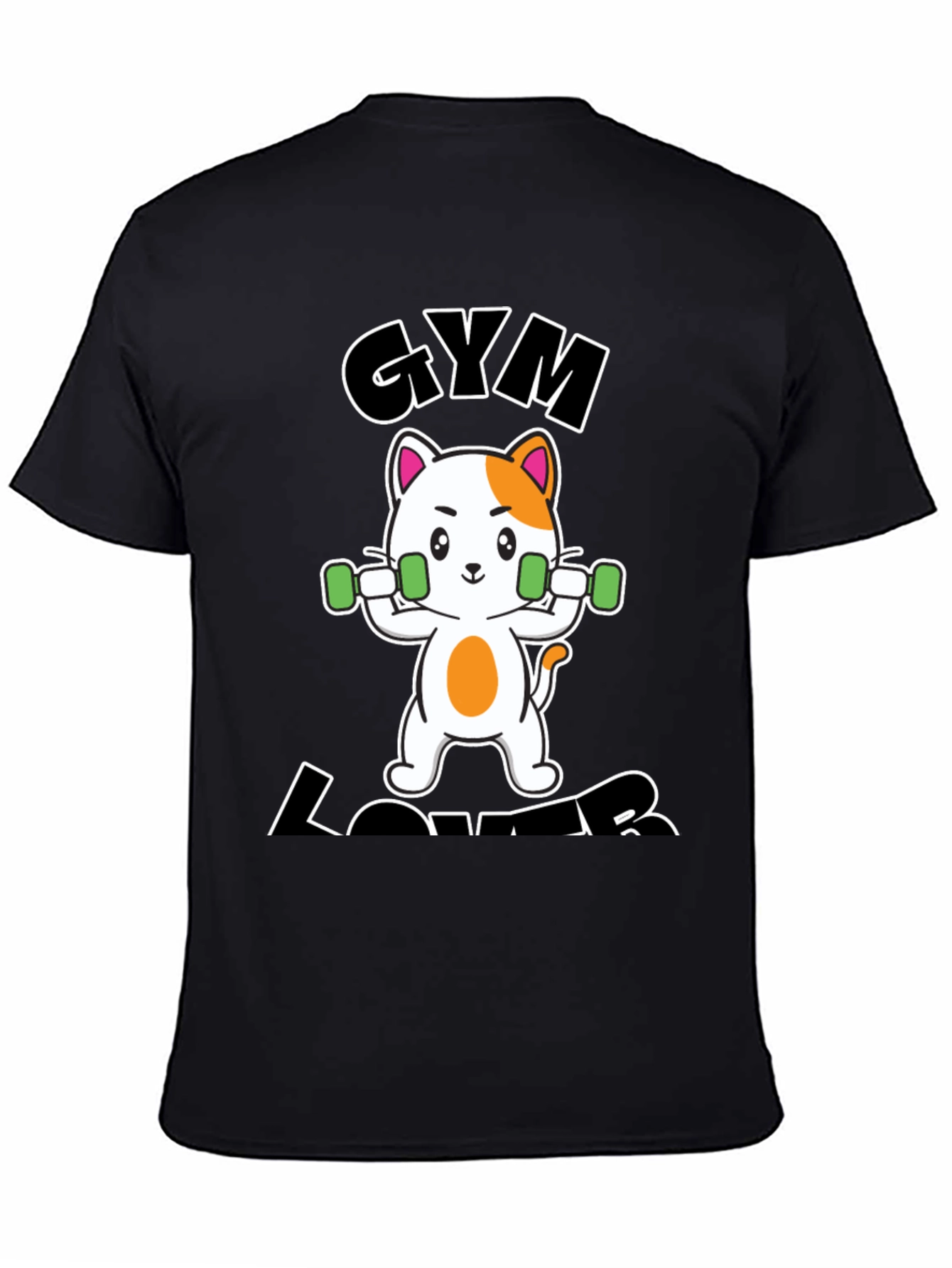 Gym Lover Cat T-Shirt