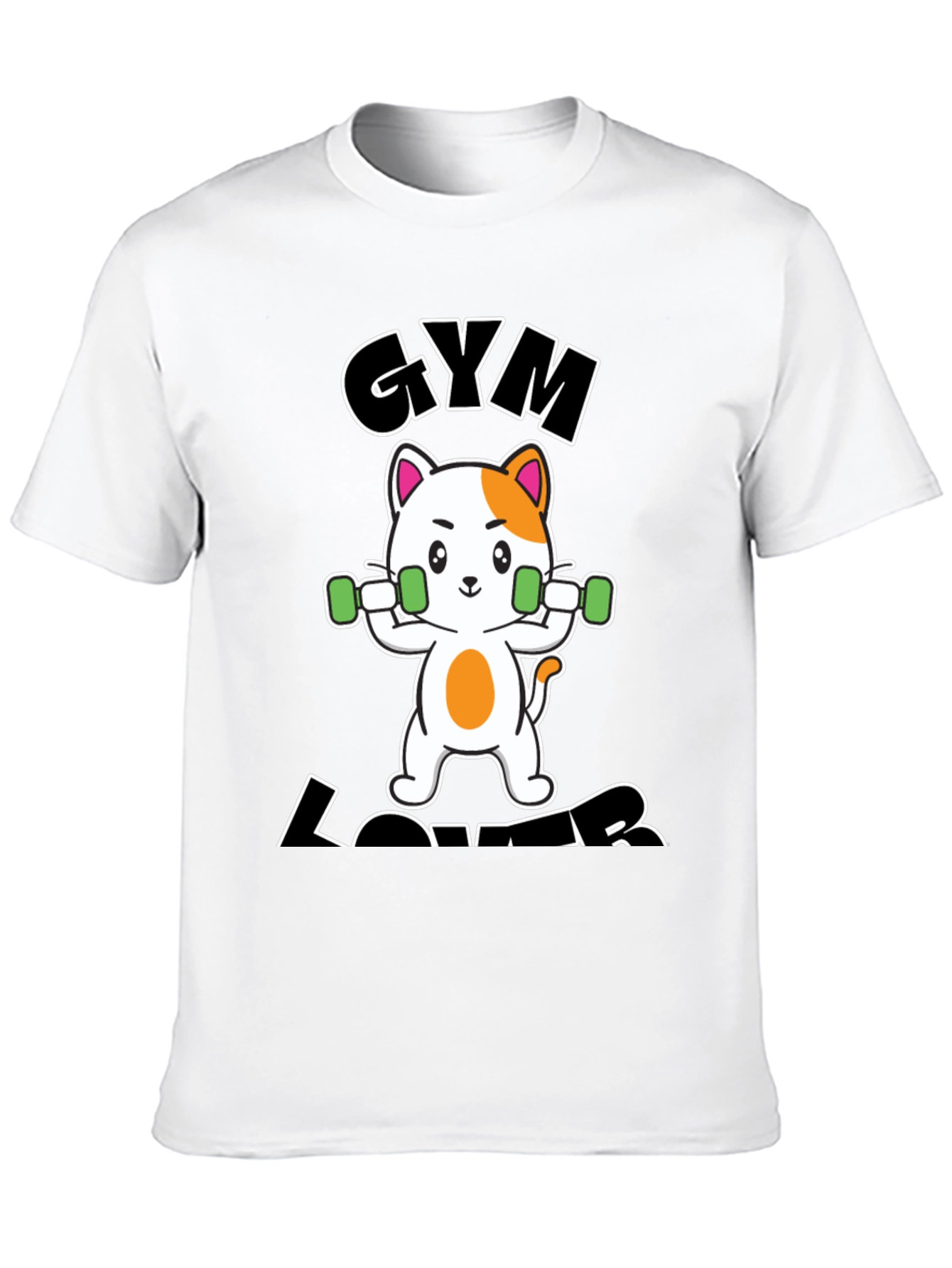 Gym Lover Cat T-Shirt