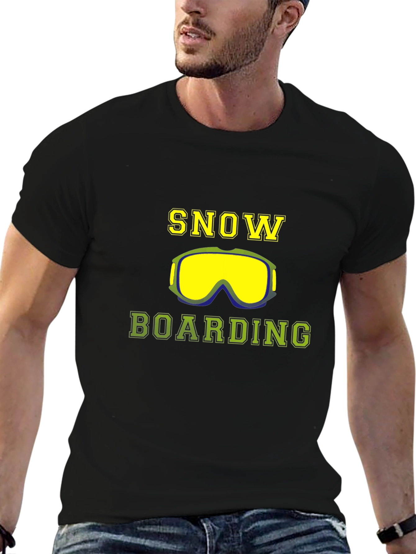 Snowboarding T-Shirt - Stylish Winter Sports Apparel
