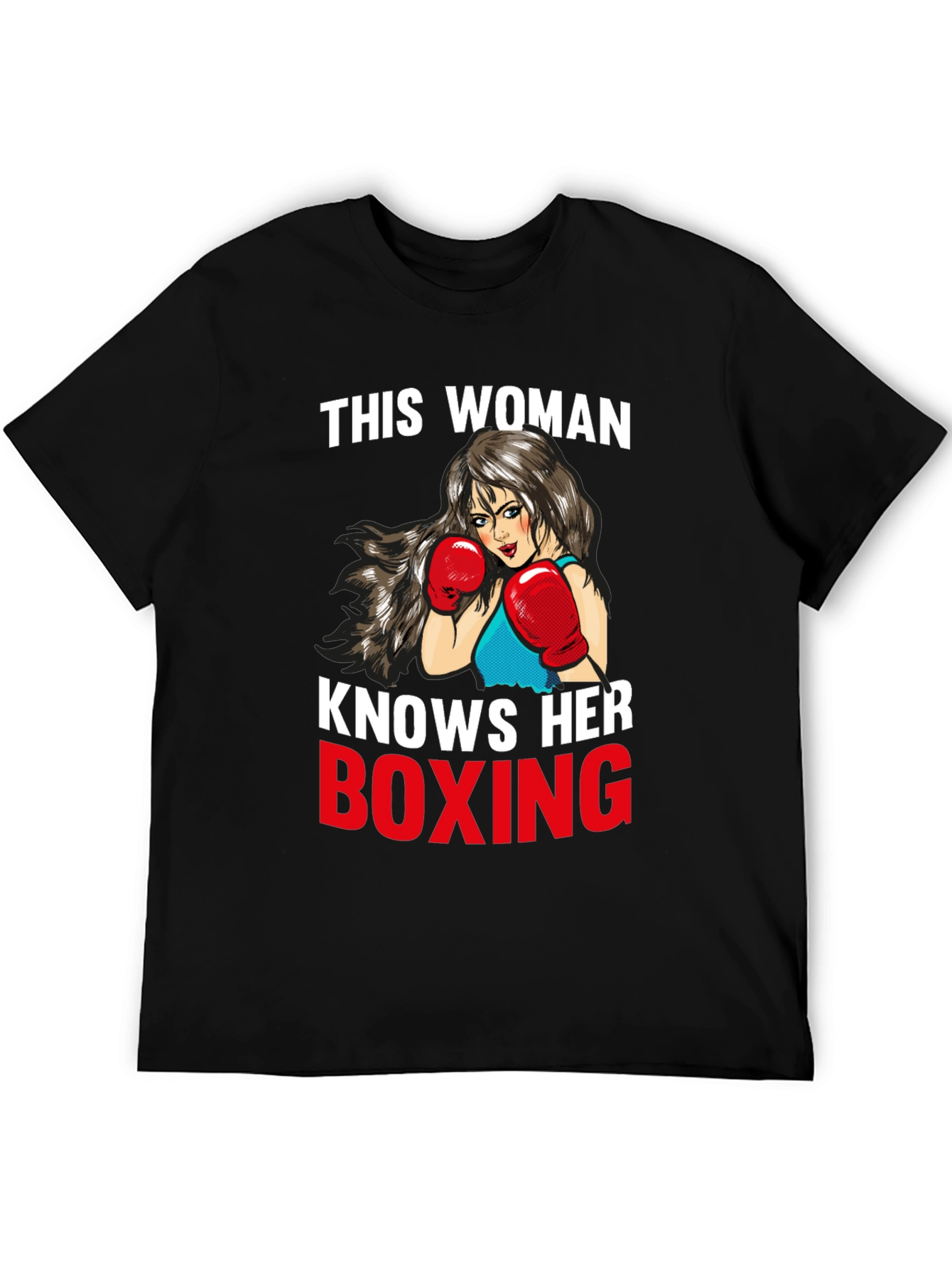 This Woman Knows Her Boxing T-Shirt