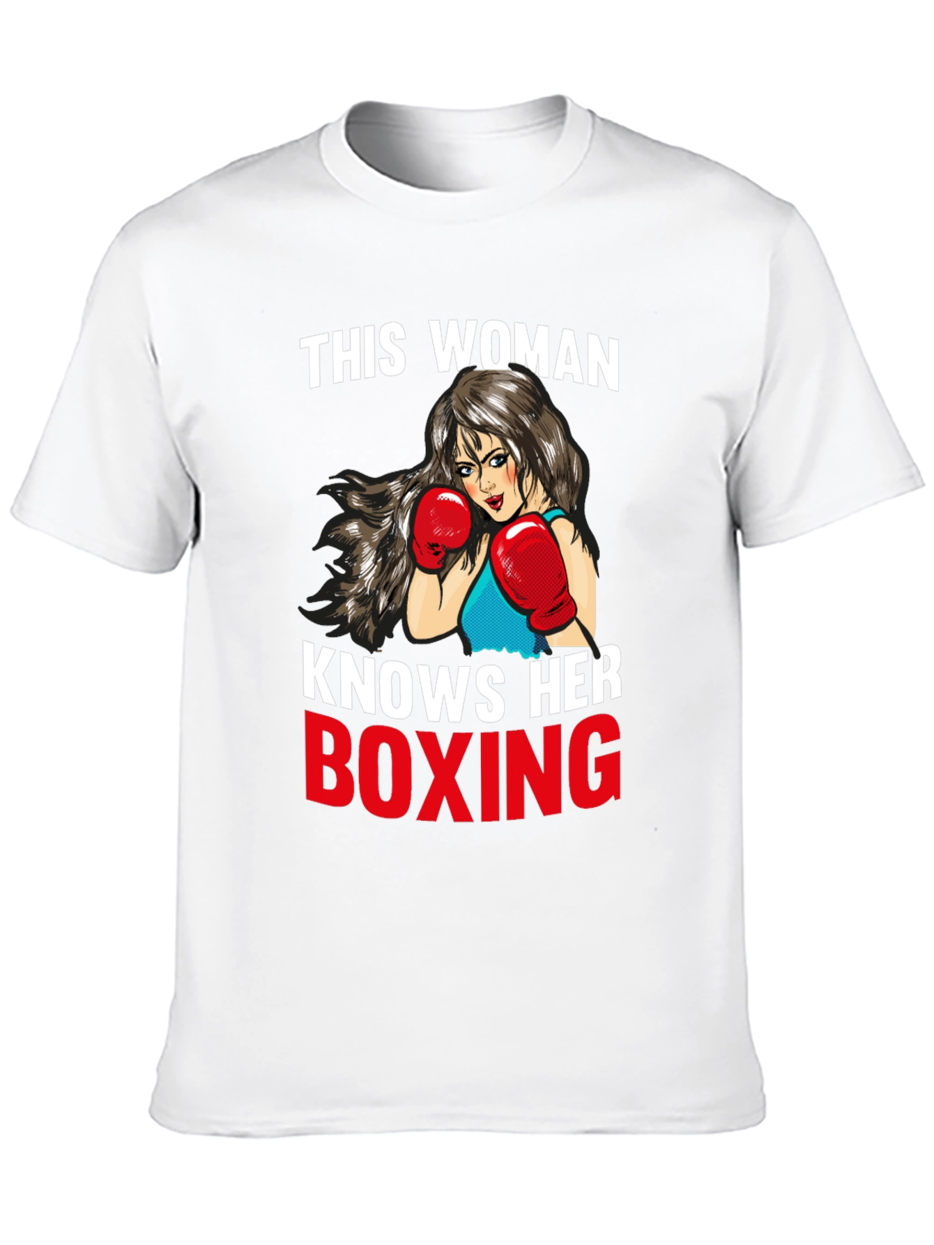 This Woman Knows Her Boxing T-Shirt
