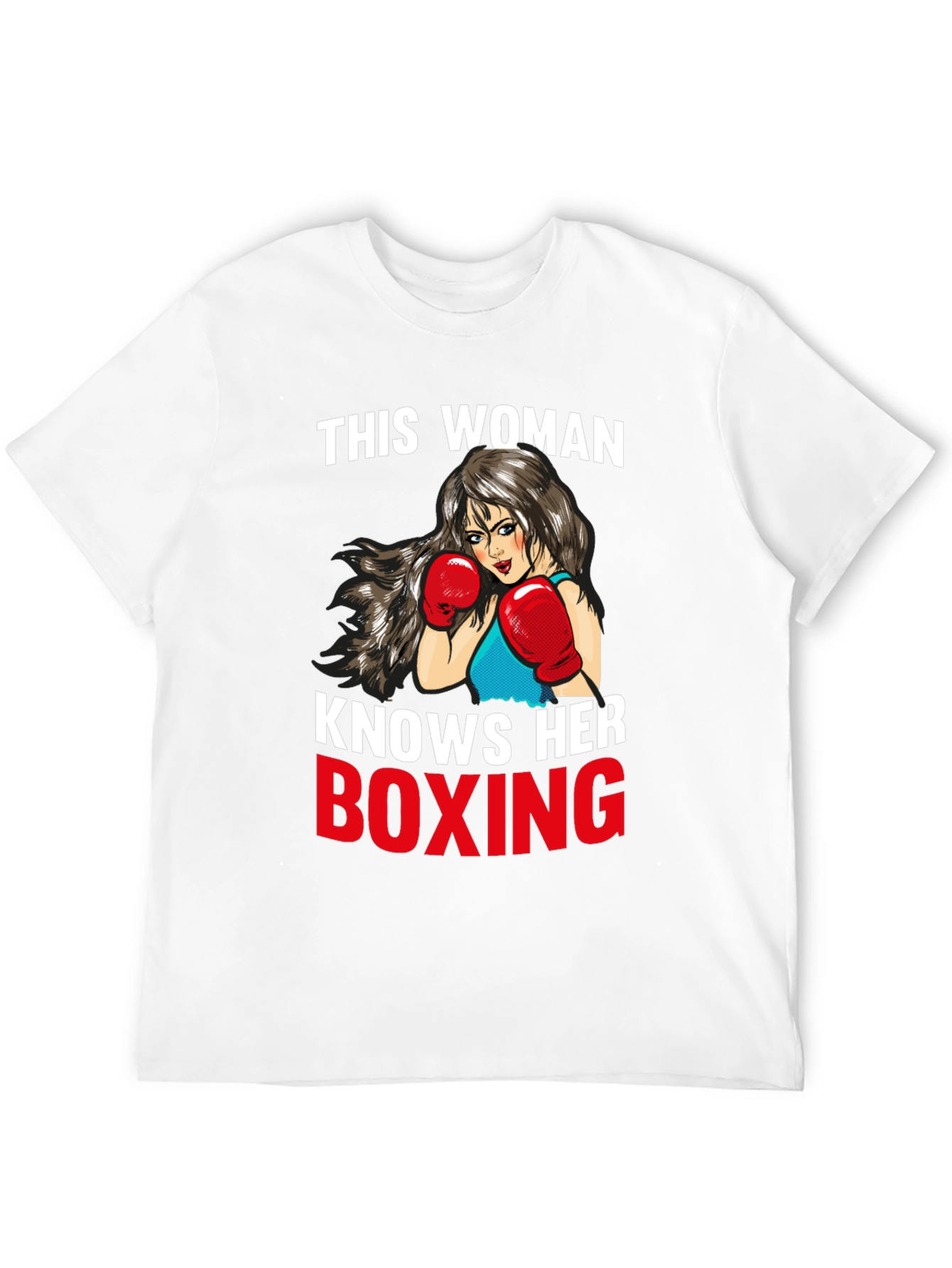 This Woman Knows Her Boxing T-Shirt