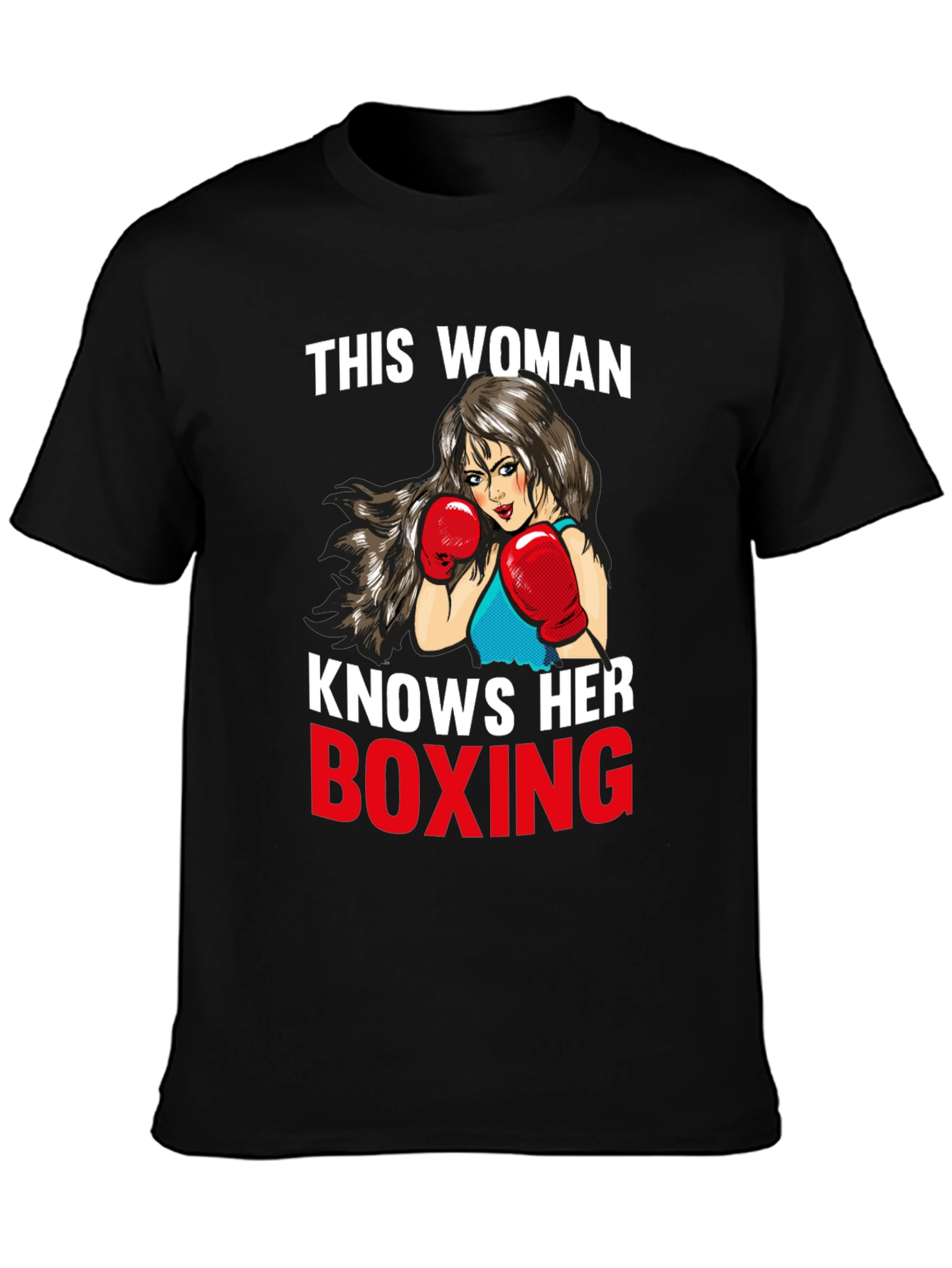 This Woman Knows Her Boxing T-Shirt
