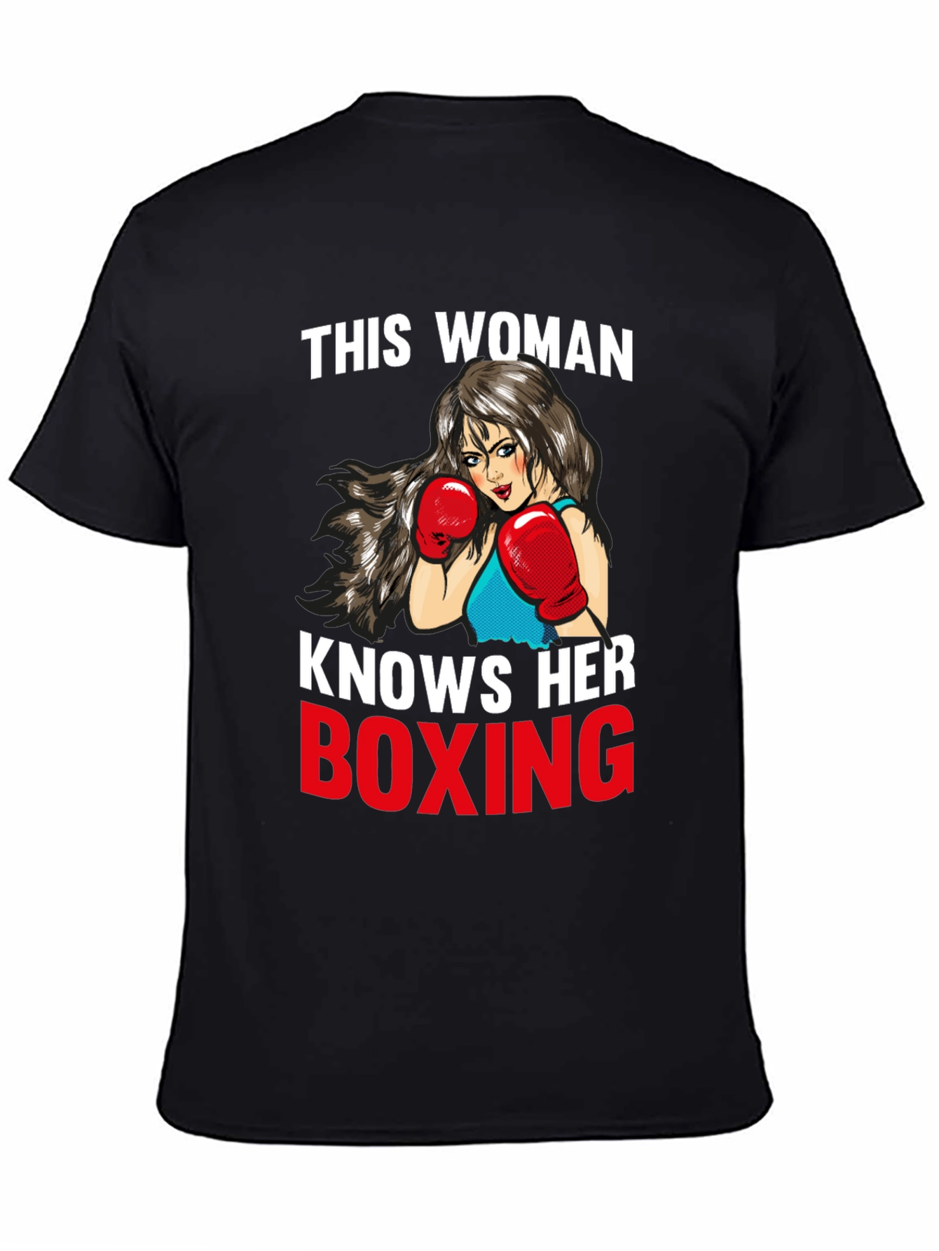 This Woman Knows Her Boxing T-Shirt