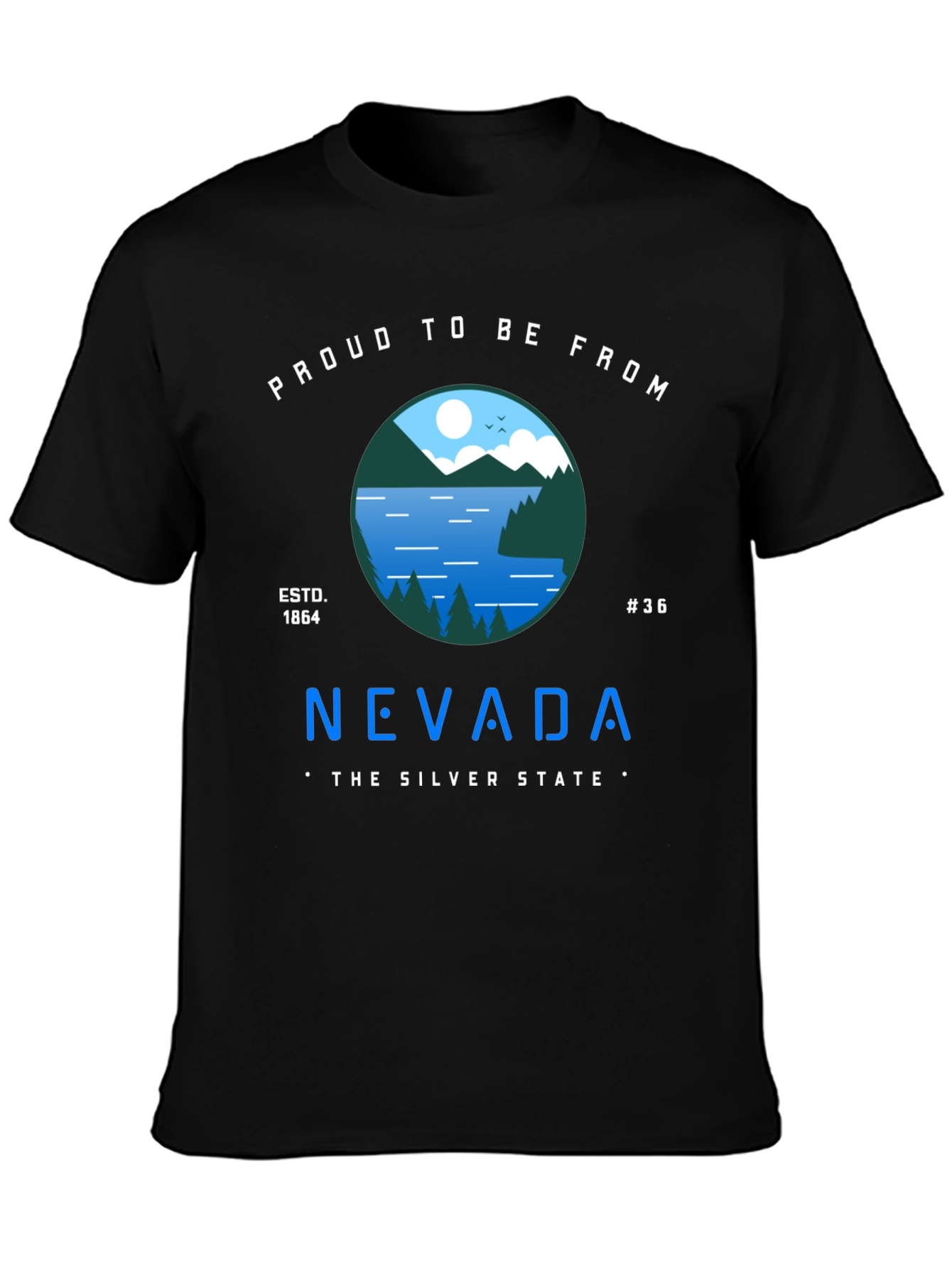 Nevada Pride T-Shirt - The Silver State Tee