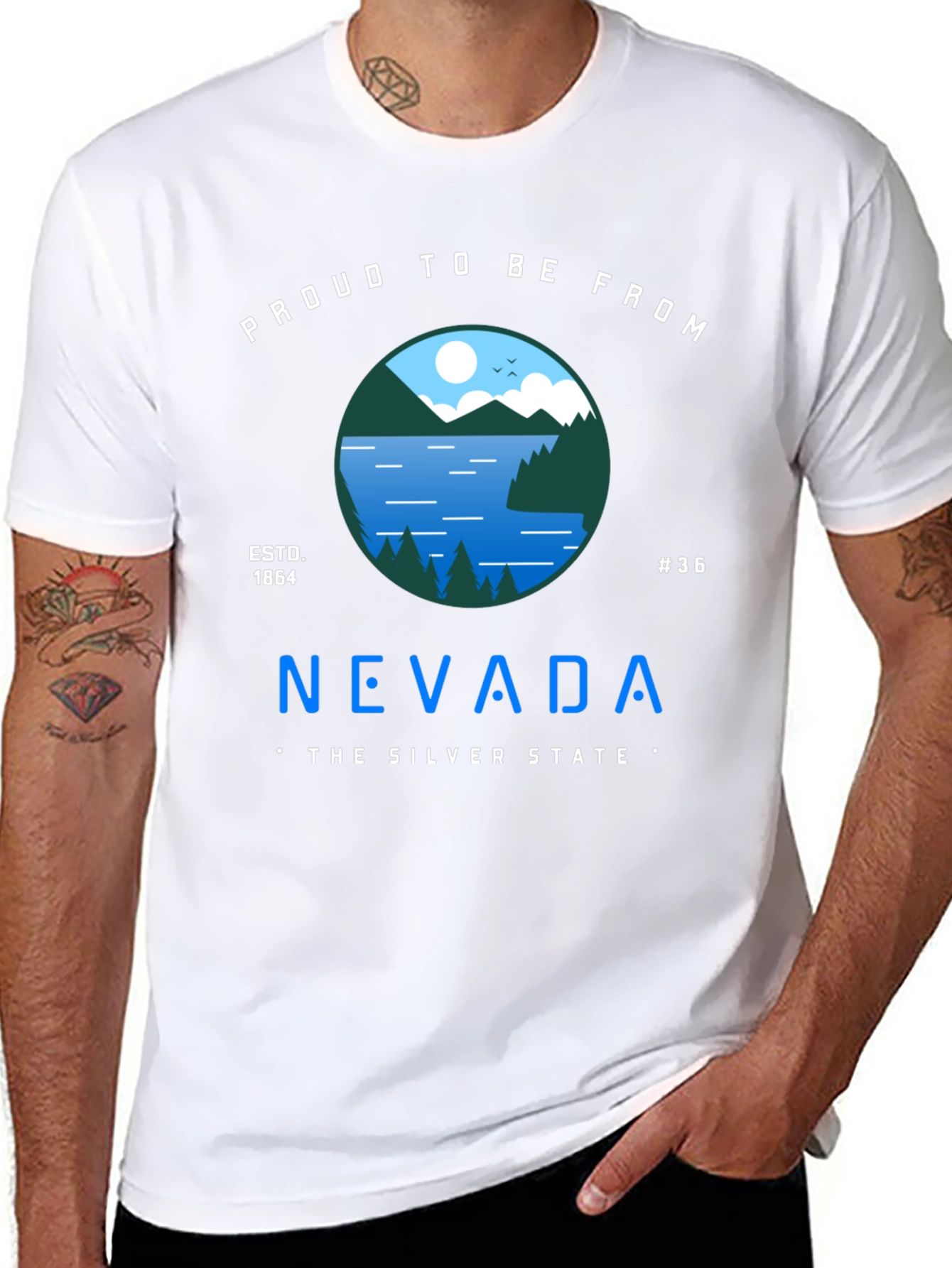 Nevada Pride T-Shirt - The Silver State Tee