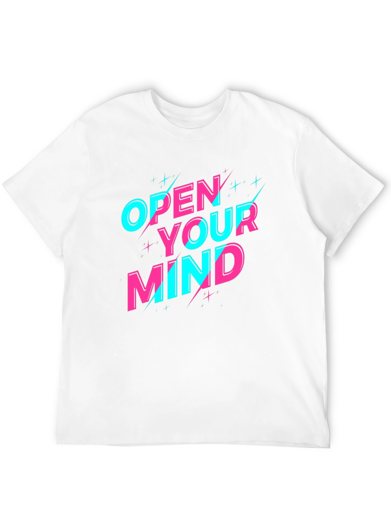 Open Your Mind Graphic Tee - Black