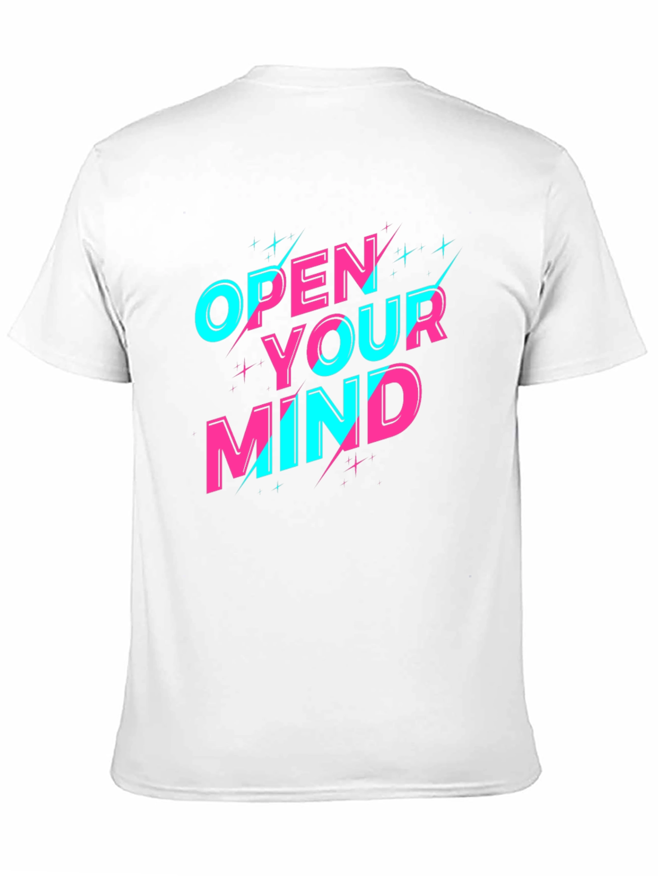 Open Your Mind Graphic Tee - Black