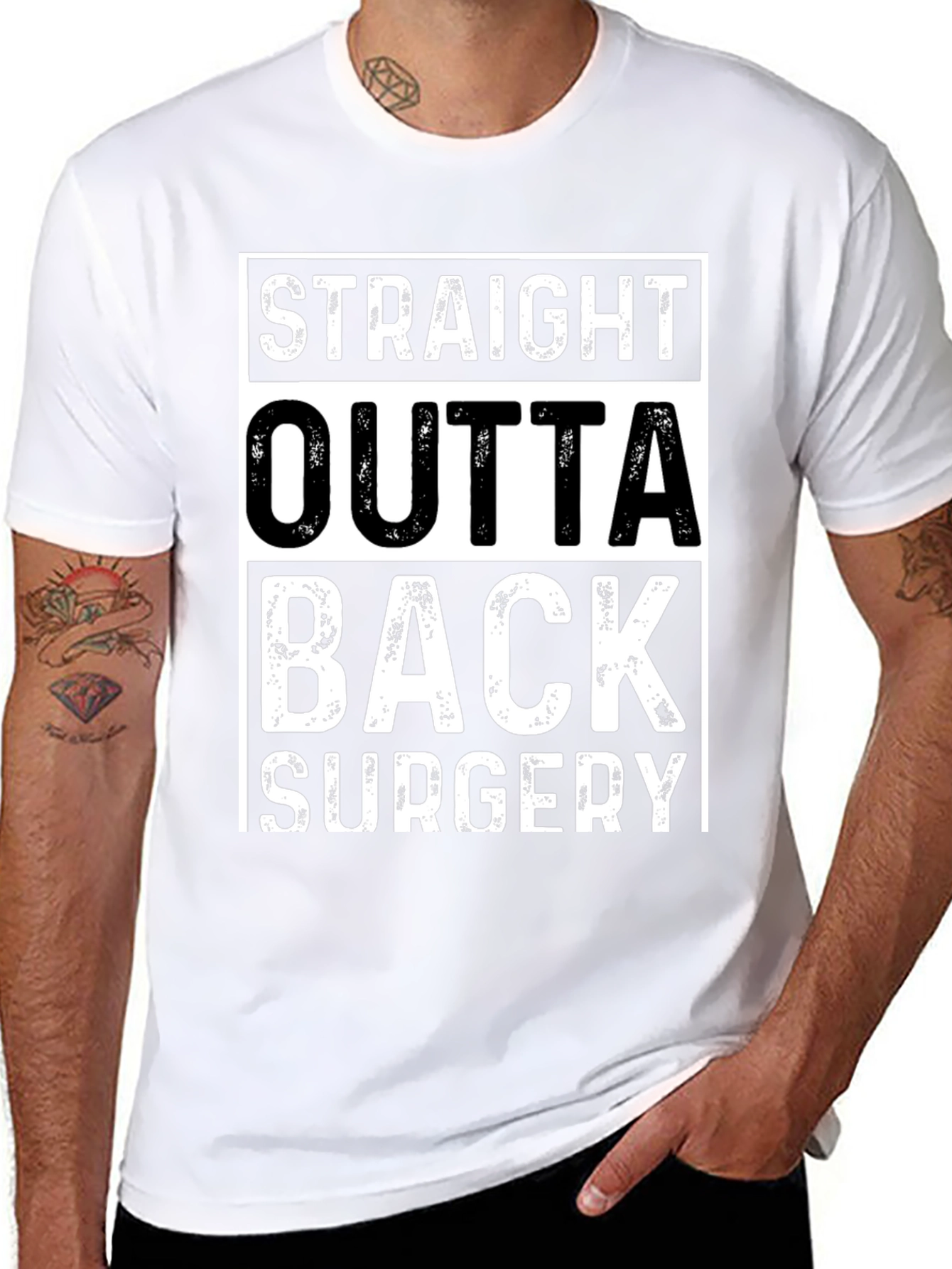 Straight Outta Back Surgery T-Shirt