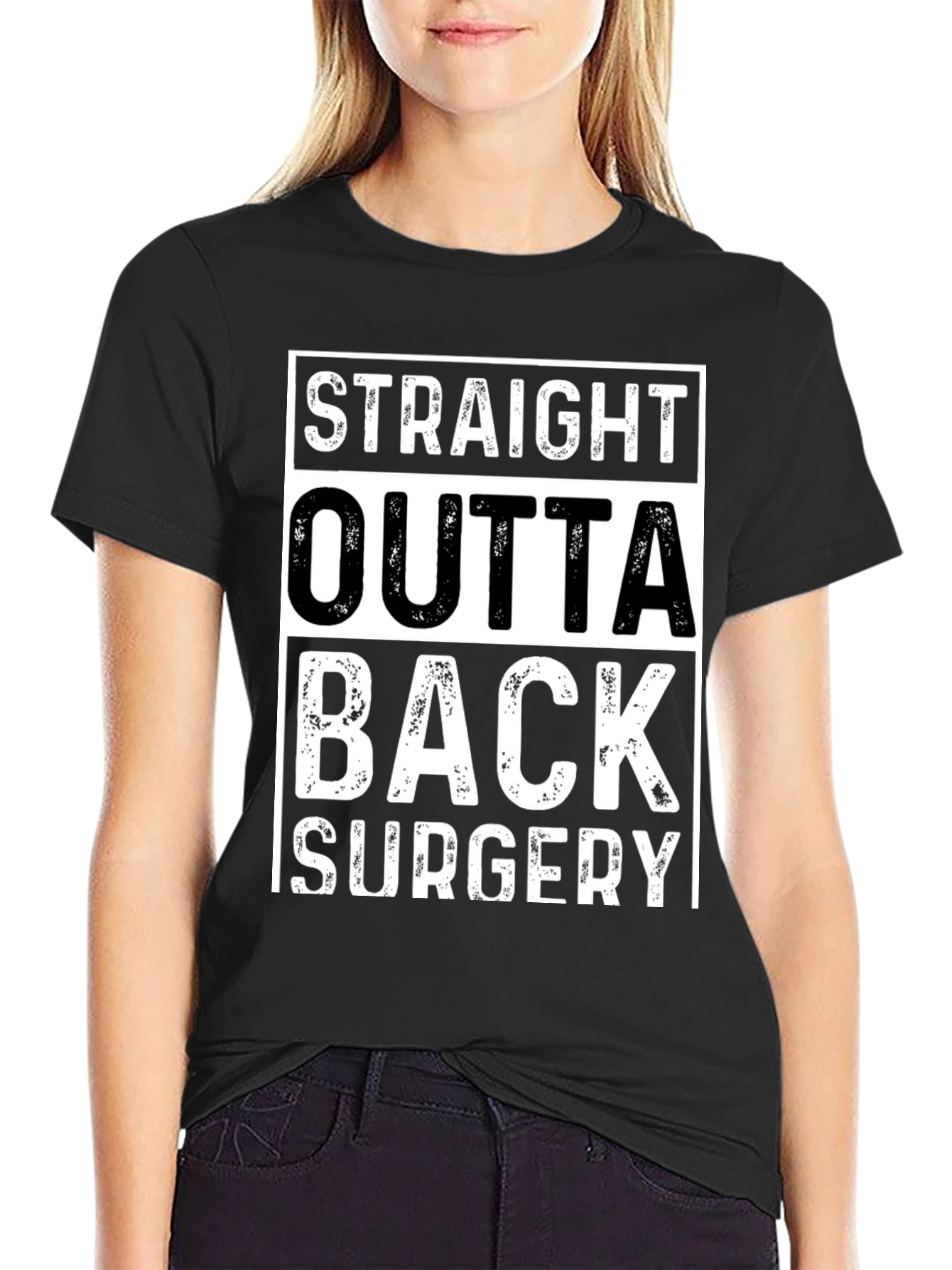 Straight Outta Back Surgery T-Shirt