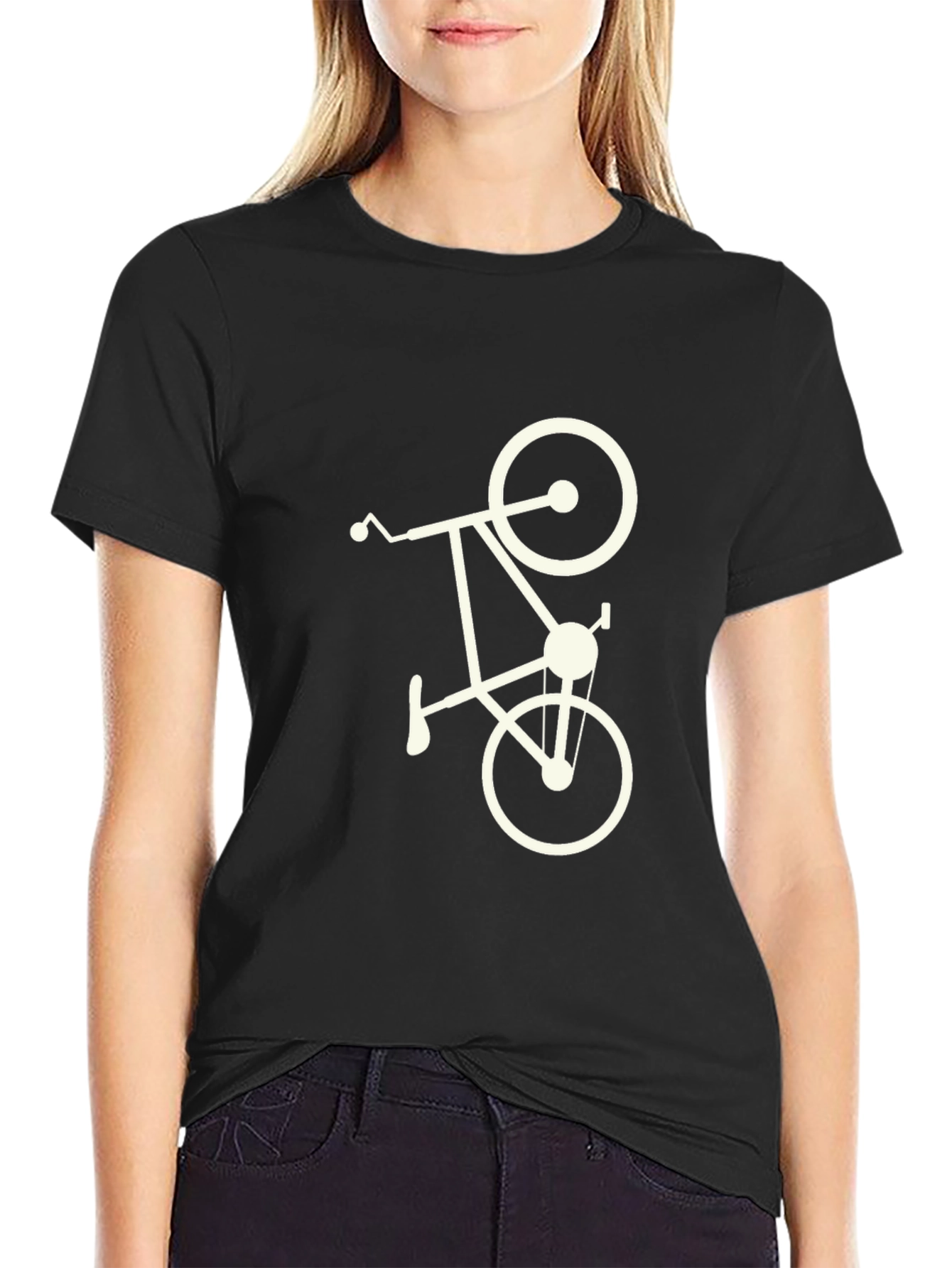 Stylish Bike Graphic Tee - Cool & Casual