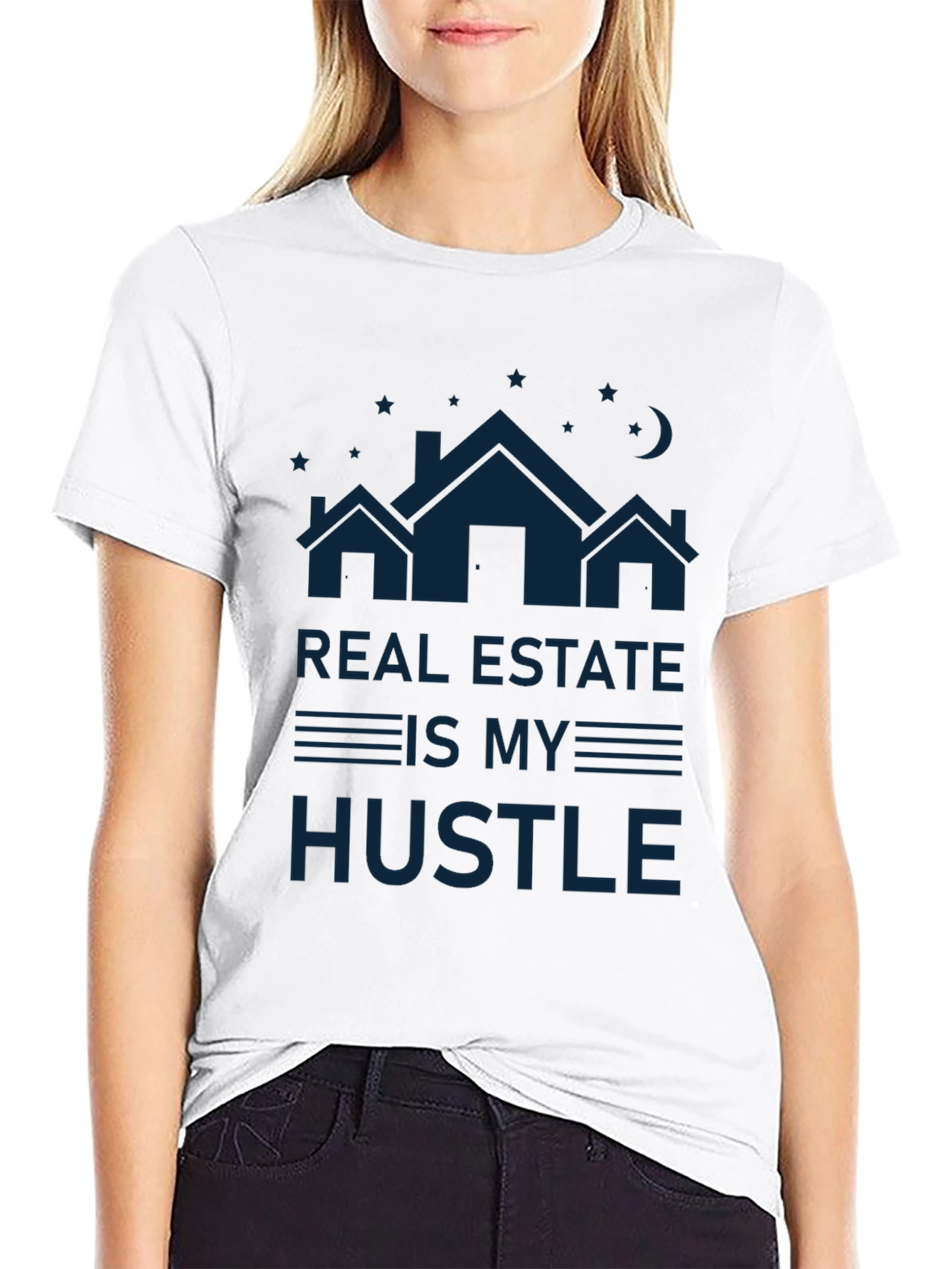 Real Estate Hustle T-Shirt - Premium Cotton Tee