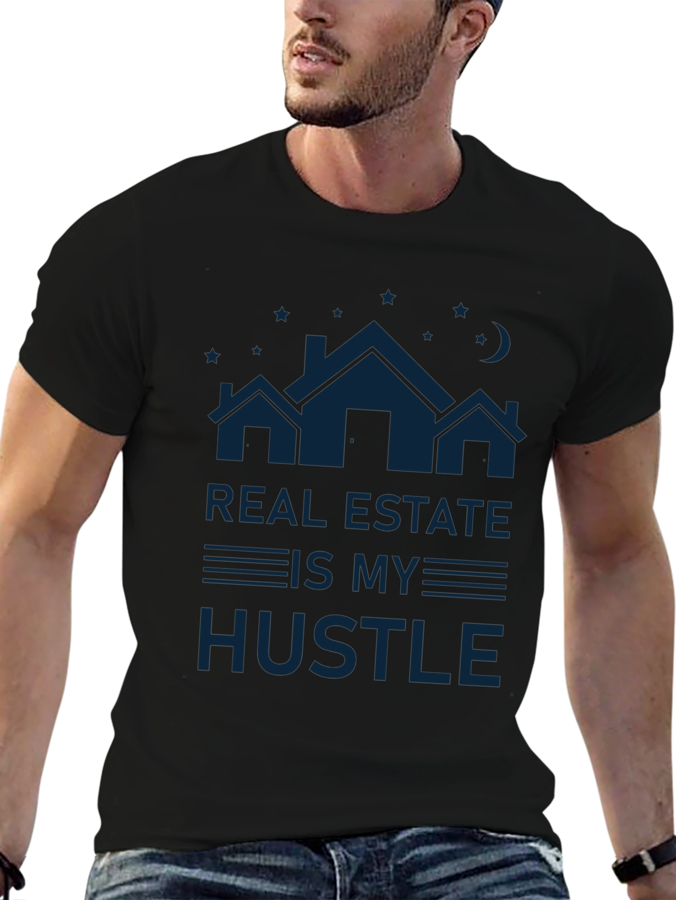 Real Estate Hustle T-Shirt - Premium Cotton Tee