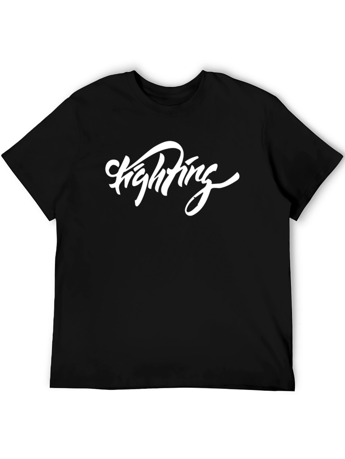 Fighting Script Black T-Shirt