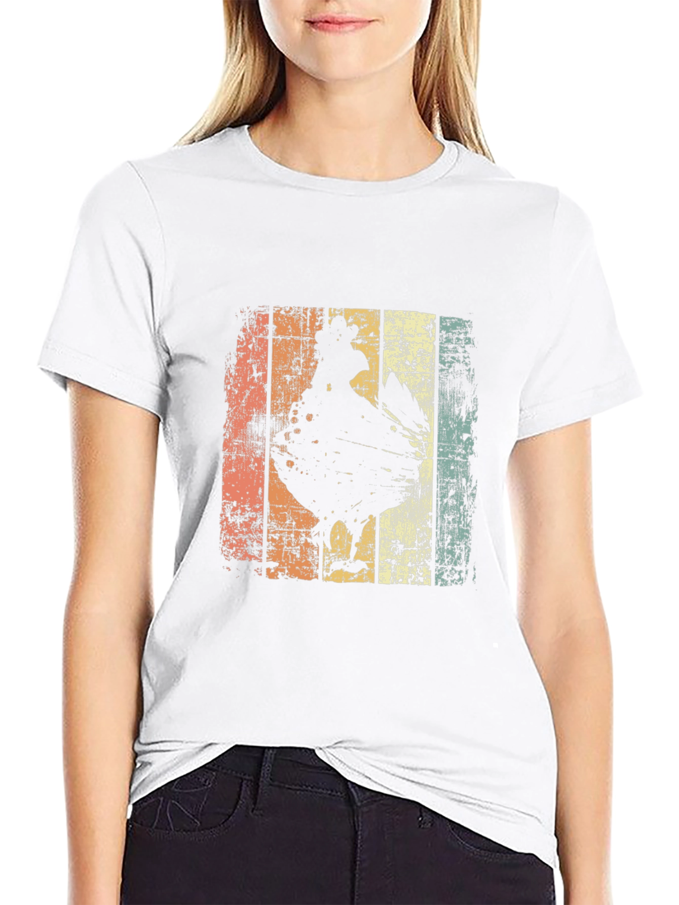 Retro Rooster Graphic Tee
