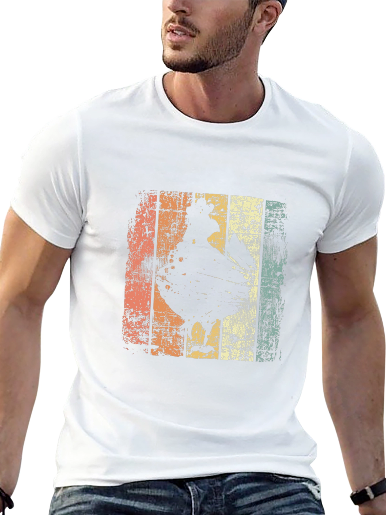 Retro Rooster Graphic Tee