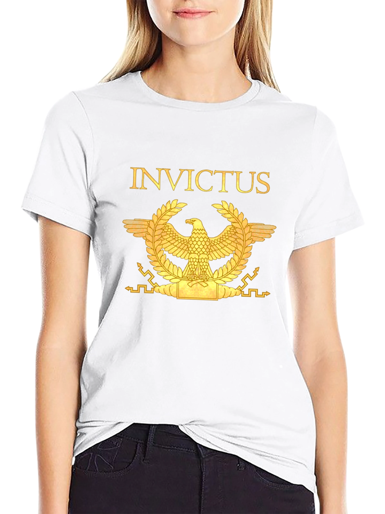 Invictus Roman Eagle Black T-Shirt
