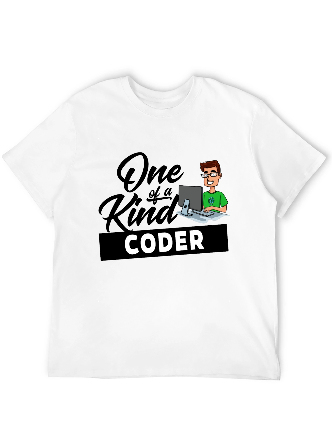 One of a Kind Coder Black T-Shirt