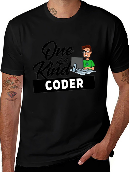 One of a Kind Coder Black T-Shirt