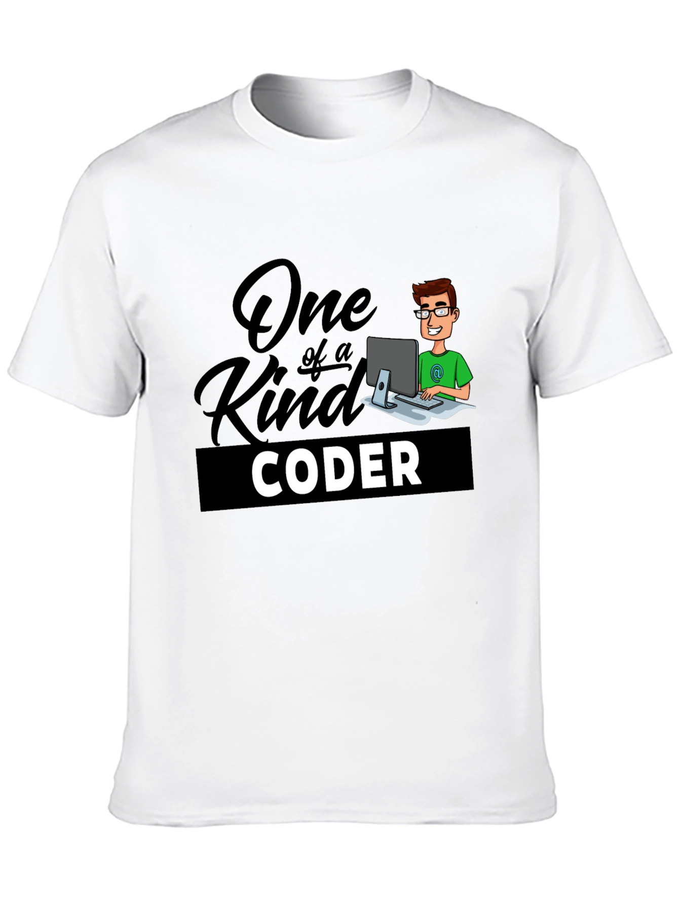 One of a Kind Coder Black T-Shirt