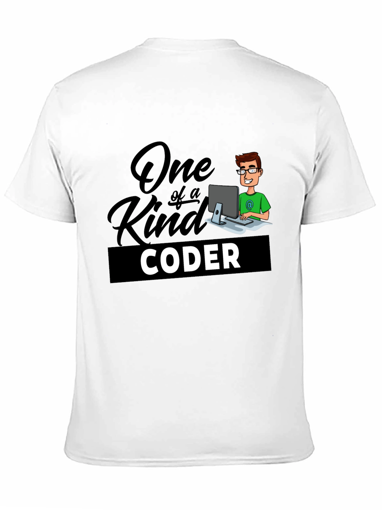 One of a Kind Coder Black T-Shirt