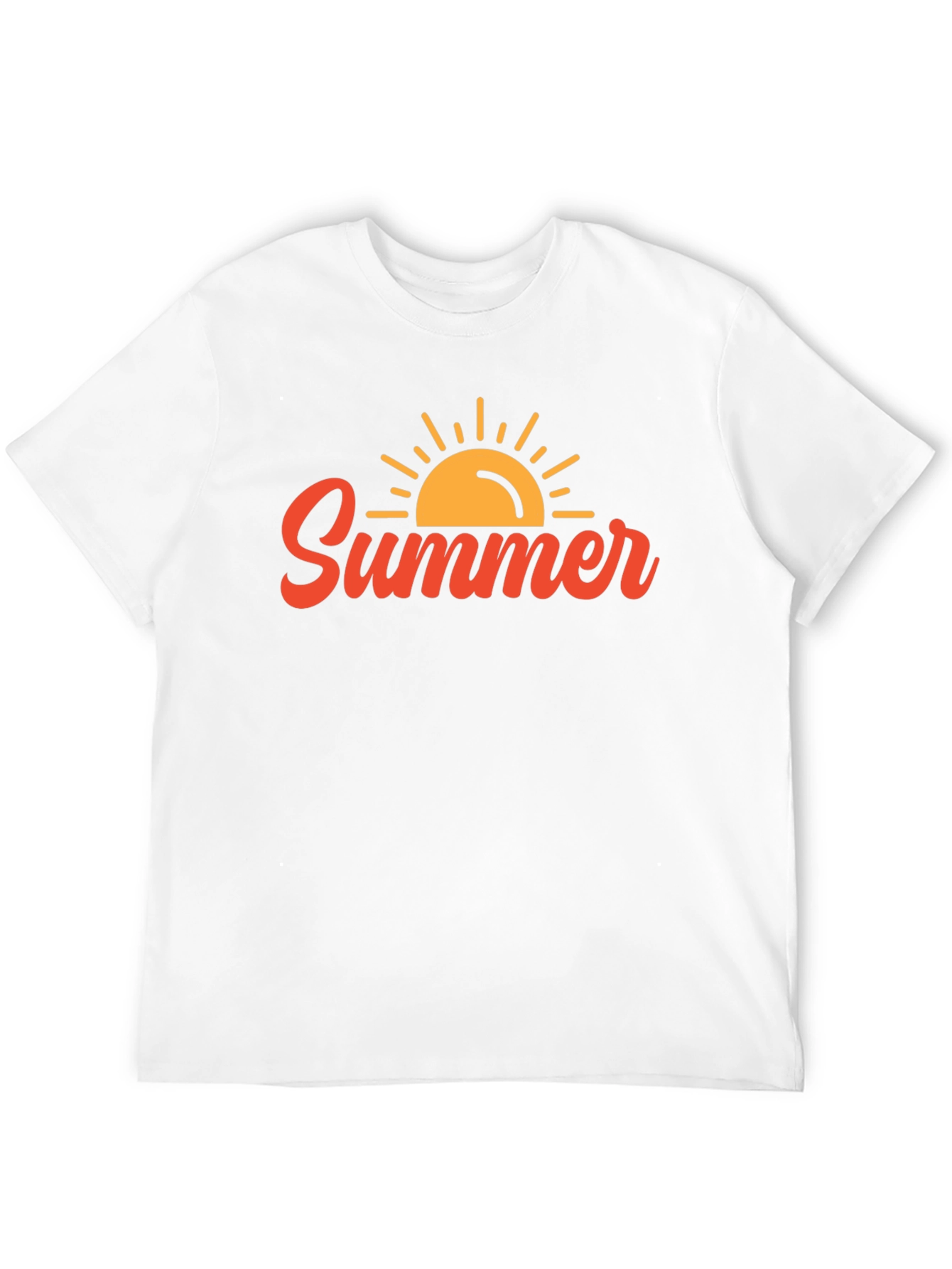 Summer Sun Graphic Tee - Black