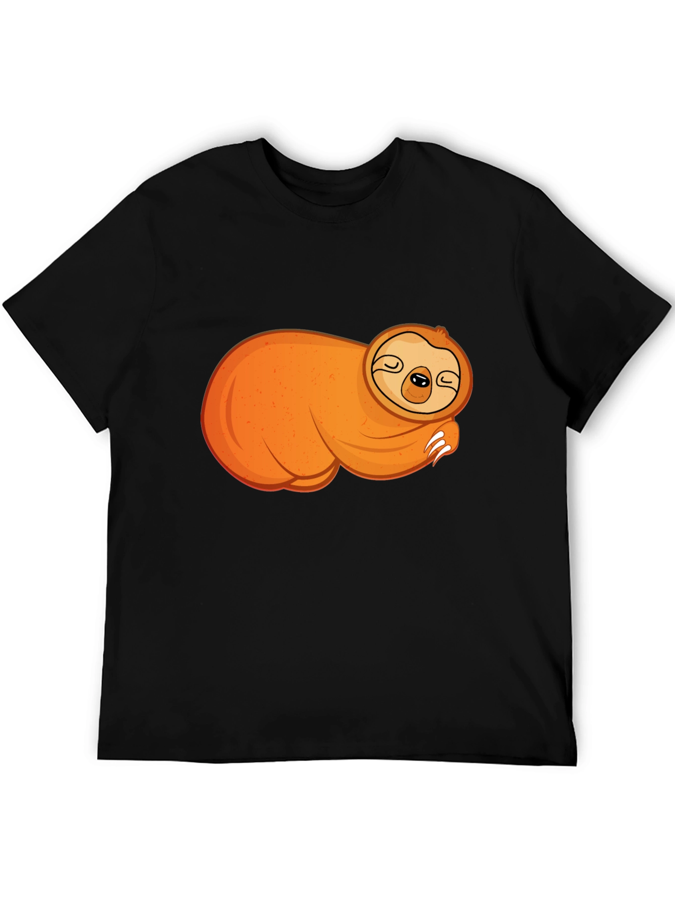 Lazy Sloth Graphic Tee - Relaxed & Comfy